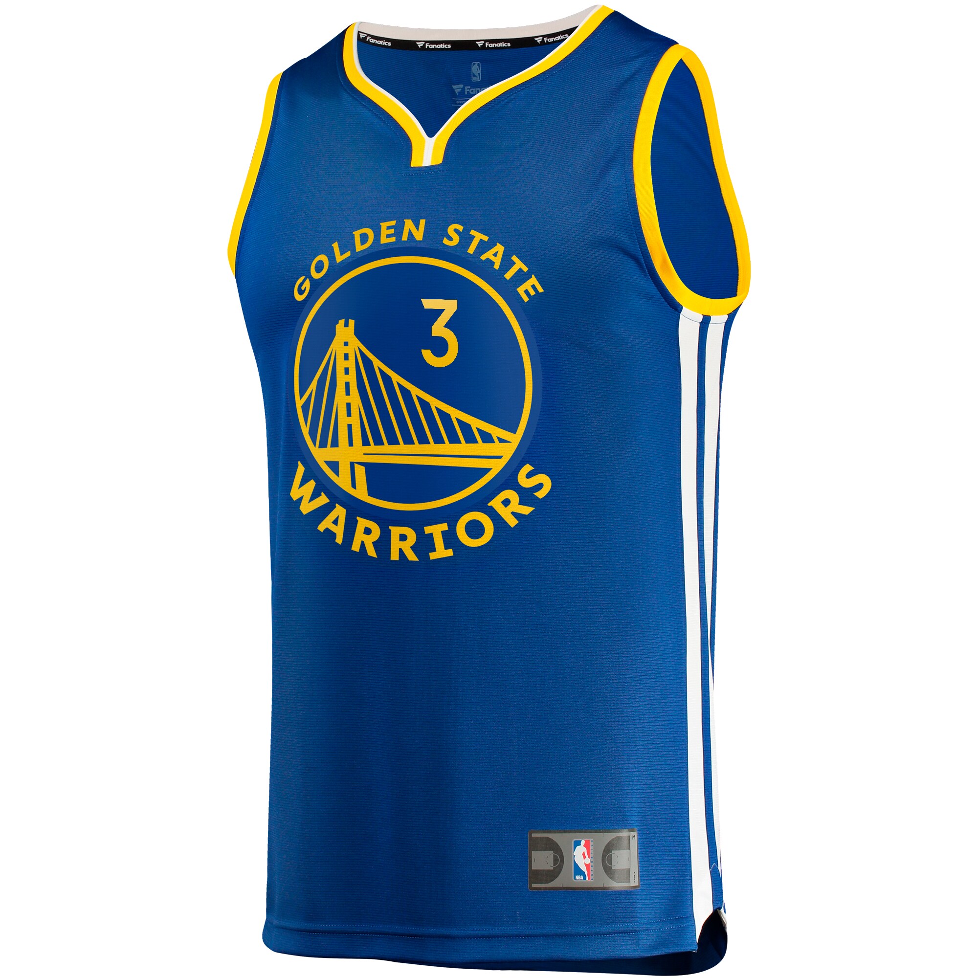 Chris Paul Golden State Warriors Fanatics Branded Fast Break Player Jersey - Icon Edition - Royal - vstockx