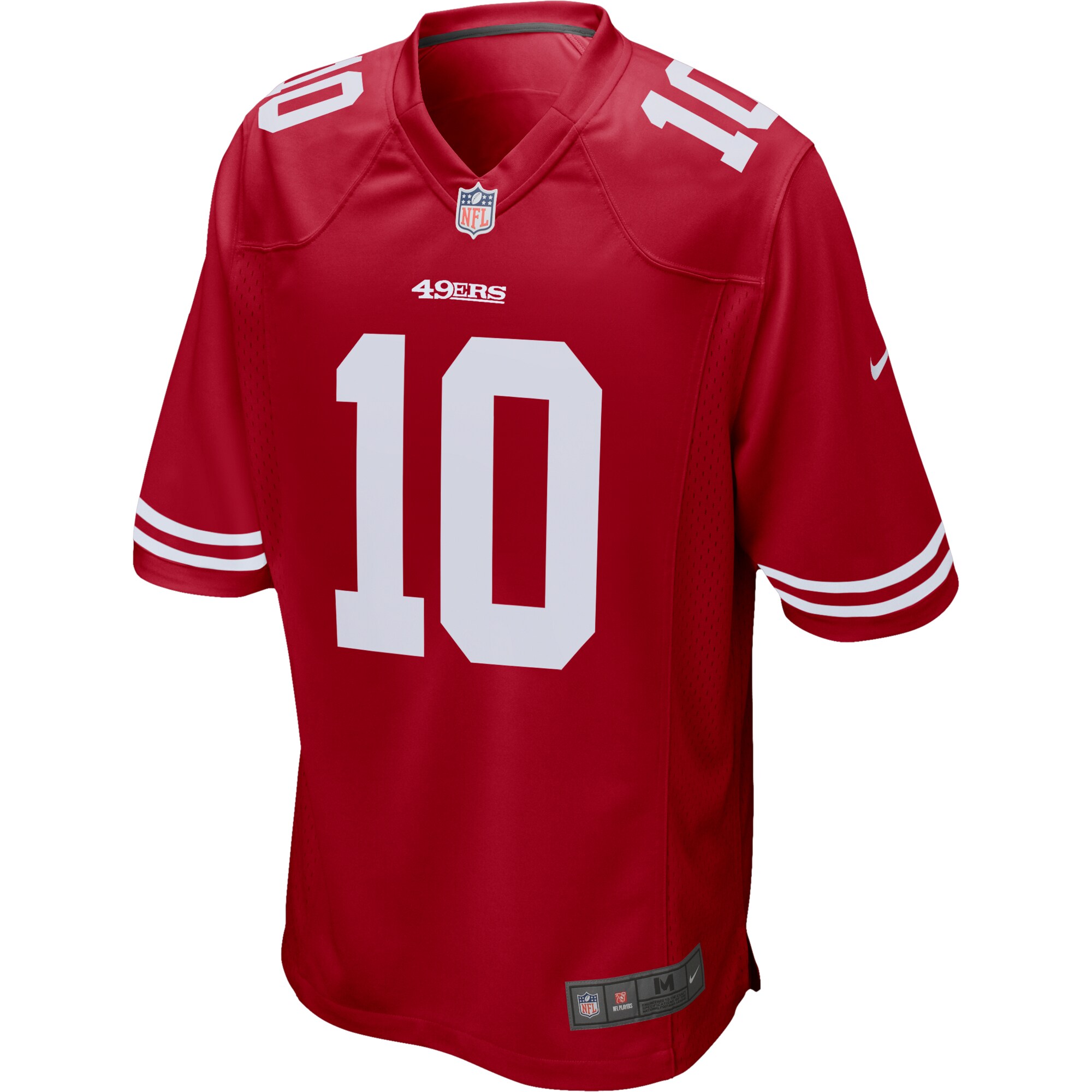 Jimmy Garoppolo San Francisco 49ers Nike Game Jersey - Scarlet - vstockx