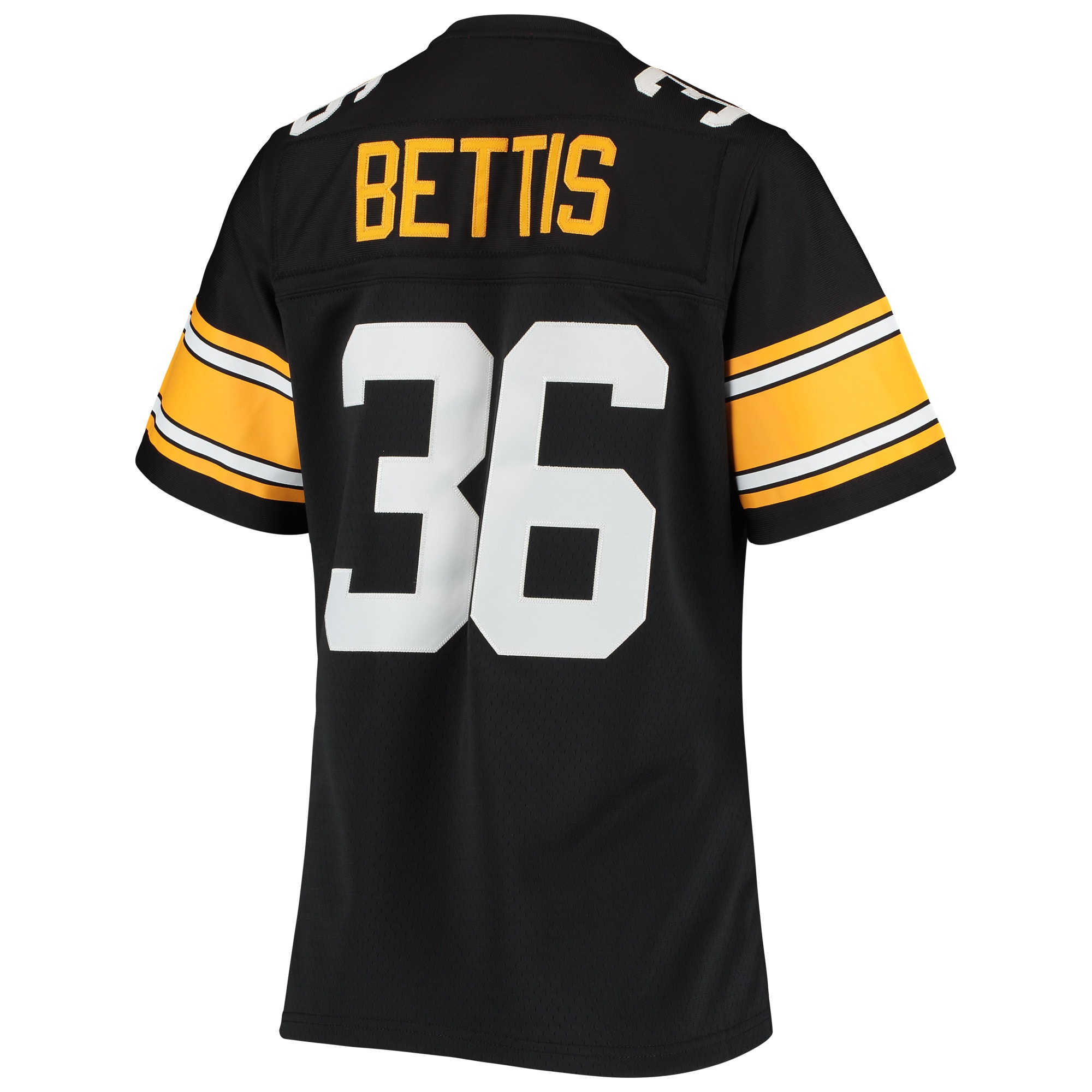 Jerome Bettis Pittsburgh Steelers Mitchell & Ness Women's 1996 Legacy Replica Jersey - Black - vstockx