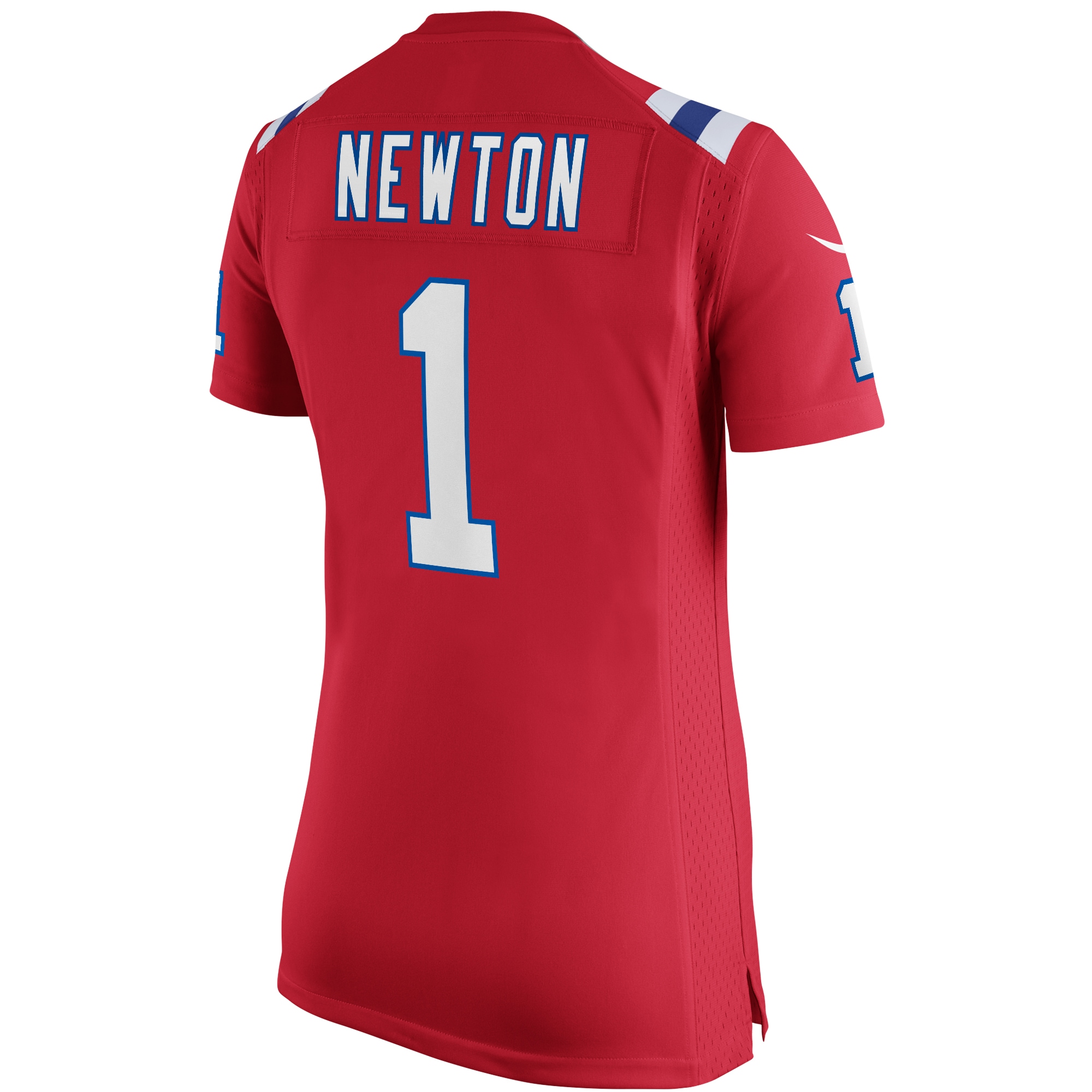 Cam Newton New England Patriots Nike Women's Alternate Game Jersey - Red - vstockx