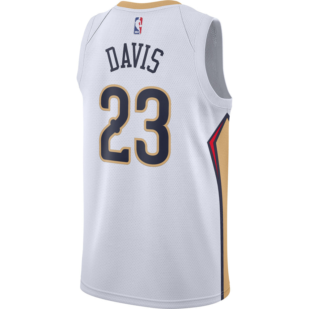 Men's New Orleans Pelicans Anthony Davis Association Jersey - White - vstockx