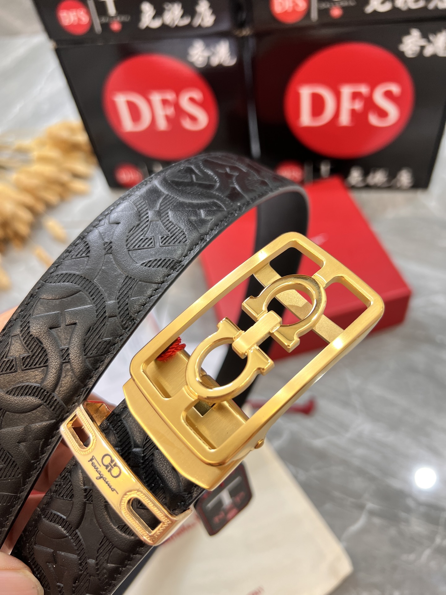 Streetwear Belt Ferragamo 319875 size:3.5cm - vstockx