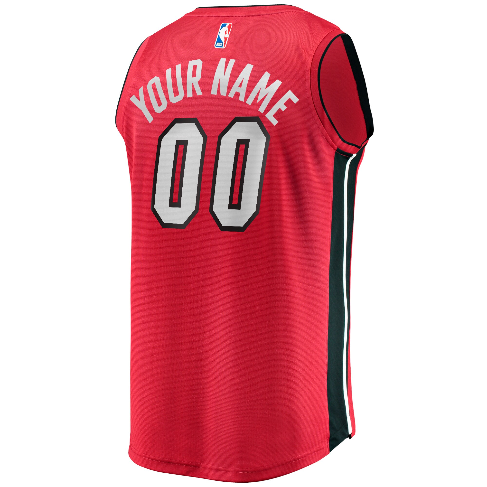 Miami Heat Fanatics Branded Fast Break Custom Jersey - Red - Statement Edition - vstockx