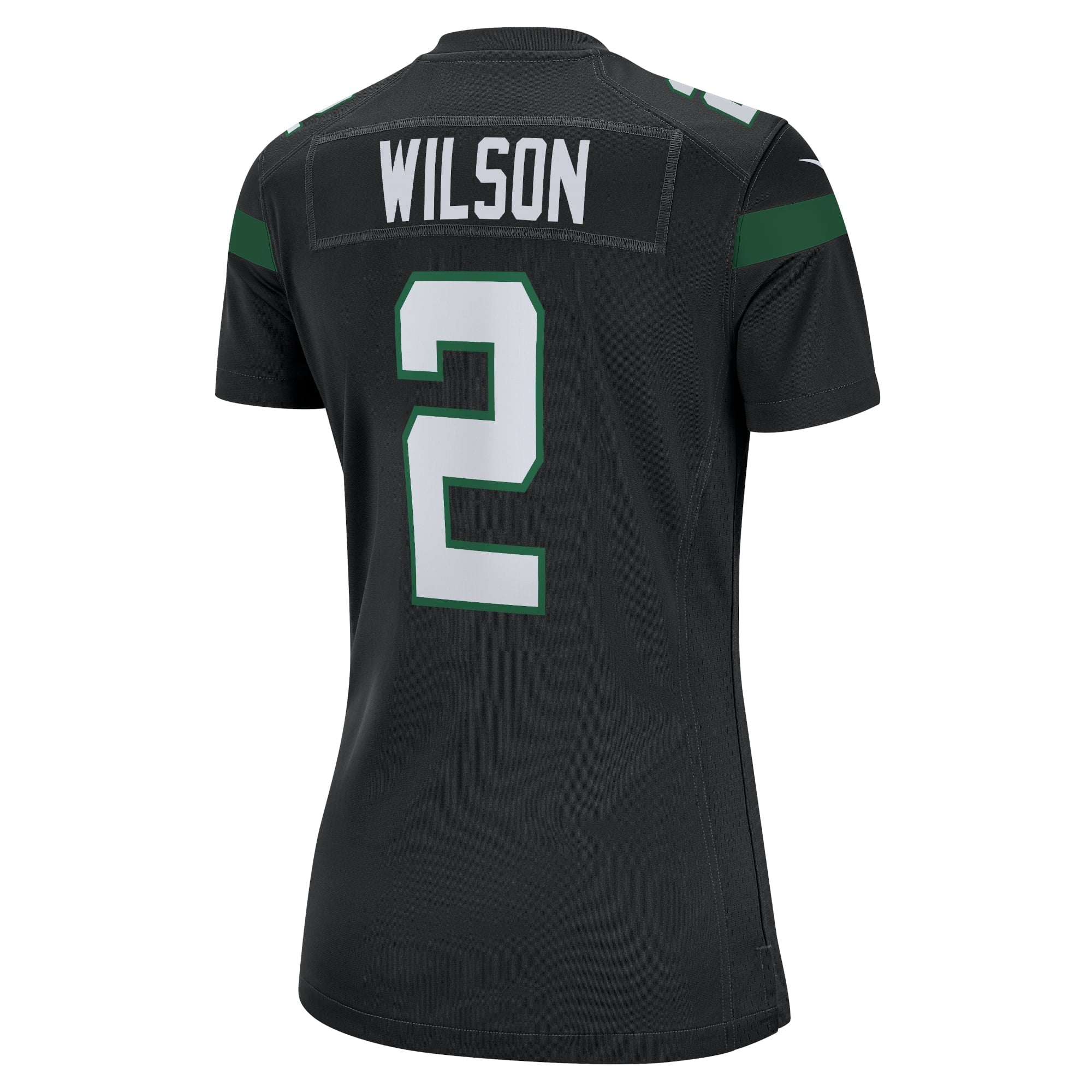 Women's Nike Zach Wilson Black New York Jets Alternate 2021 NFL Draft First Round Pick Game Jersey - vstockx