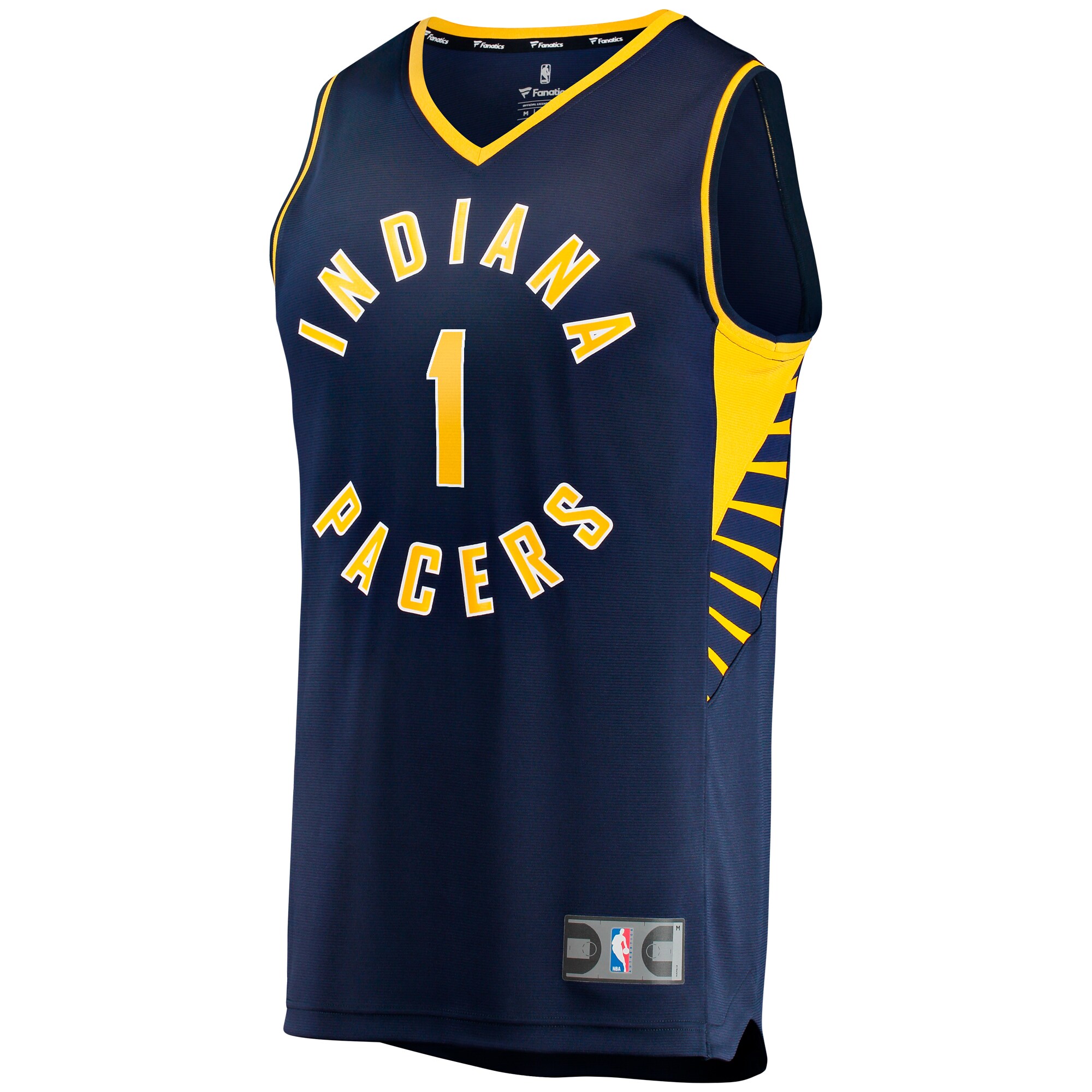 First Round Indiana Pacers Fanatics Branded 2023 NBA Draft First Round Pick Fast Break Replica Jersey - Icon Edition - Navy - vstockx