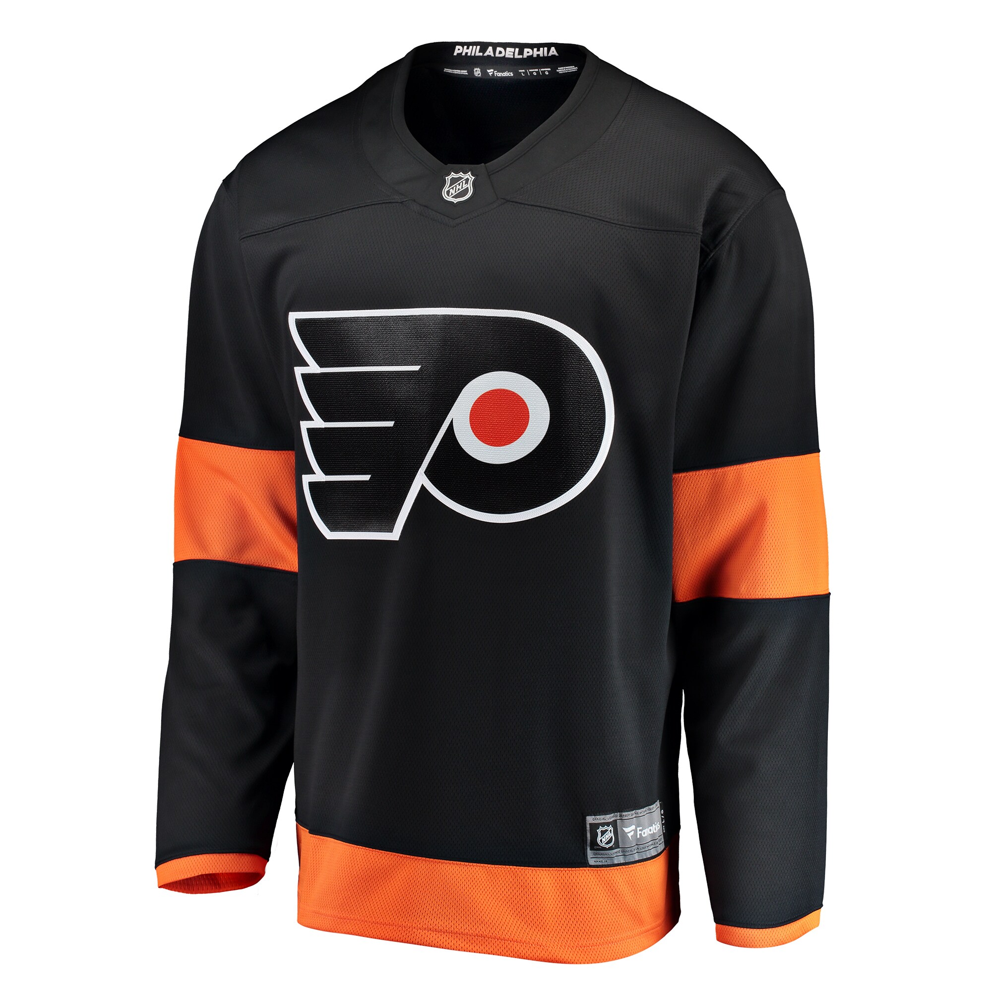Philadelphia Flyers Fanatics Branded Youth Alternate Breakaway Jersey - Black - vstockx