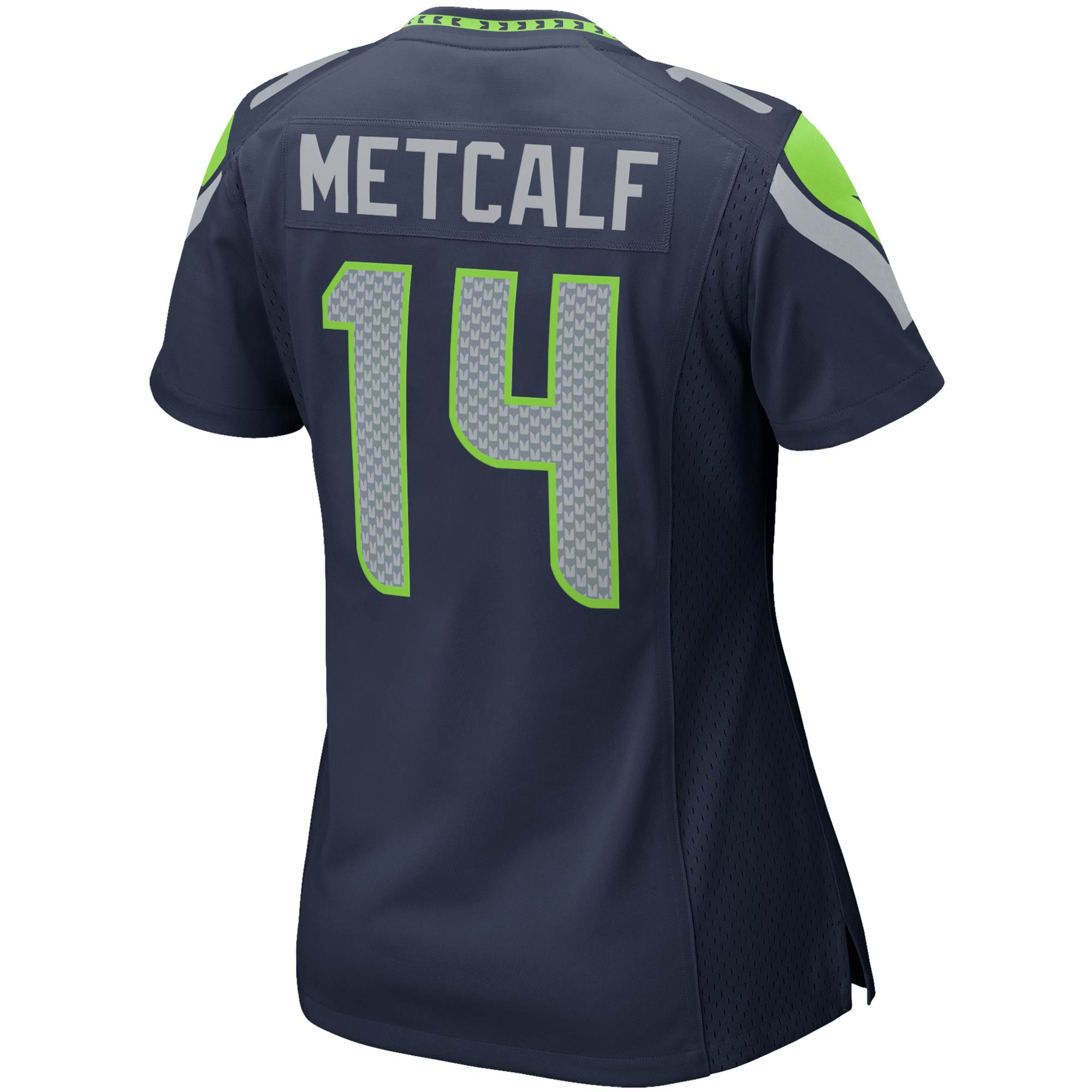 Women's Nike DK Metcalf College Navy Seattle Seahawks Game Player Jersey - vstockx