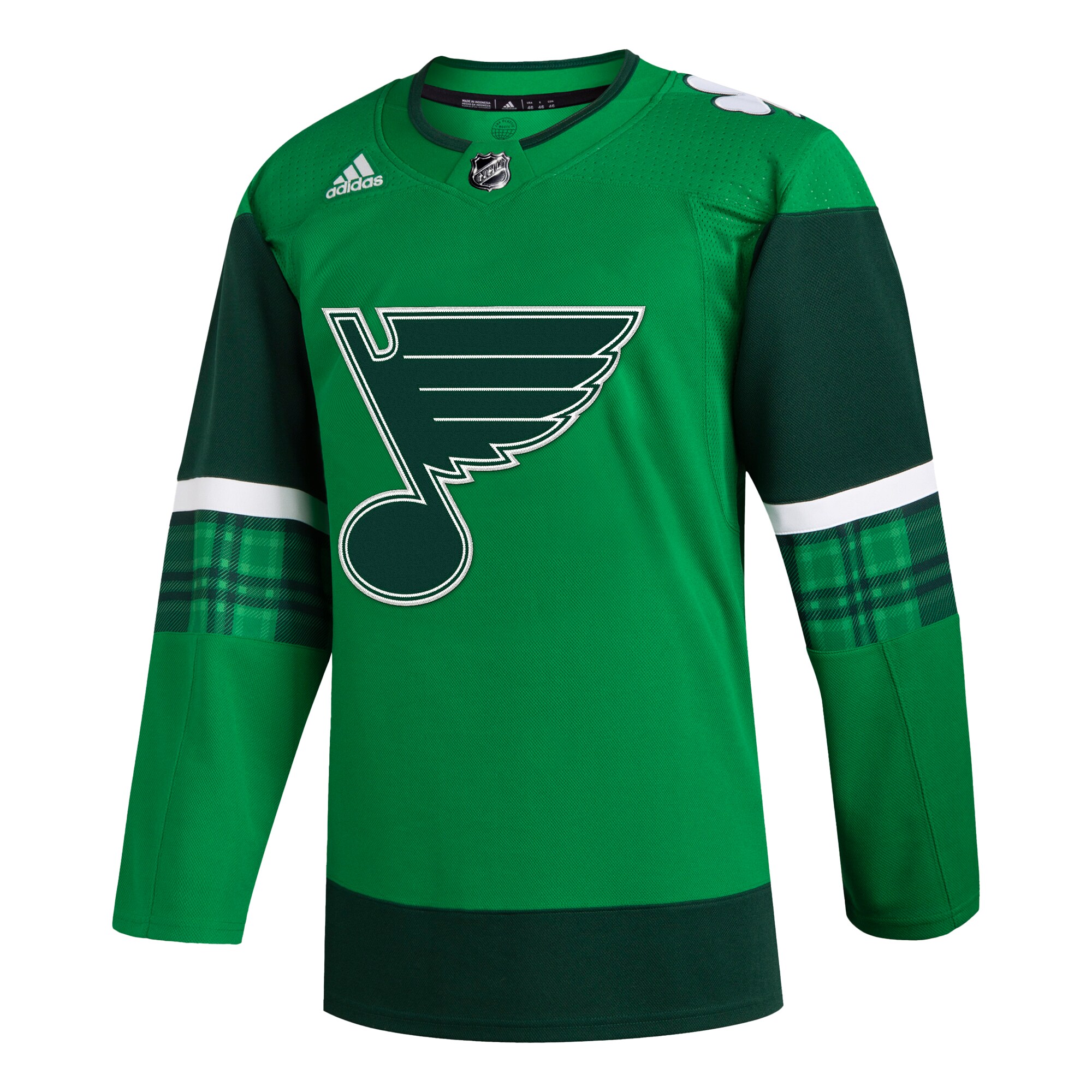 St. Louis Blues adidas 2023 St. Patrick's Day Primegreen Authentic Jersey - Kelly Green - vstockx