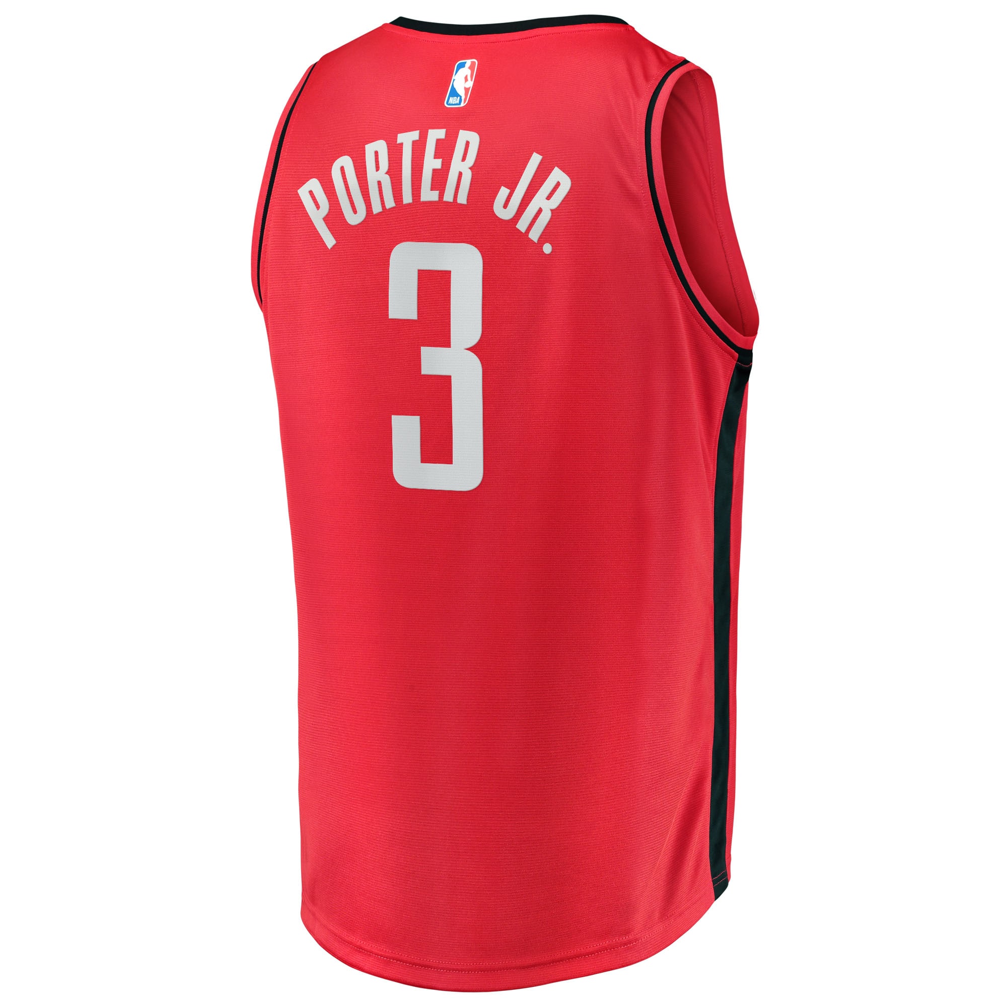 Kevin Porter Jr. Houston Rockets Fanatics Branded 2021/22 Fast Break Replica Jersey - Icon Edition - Red - vstockx