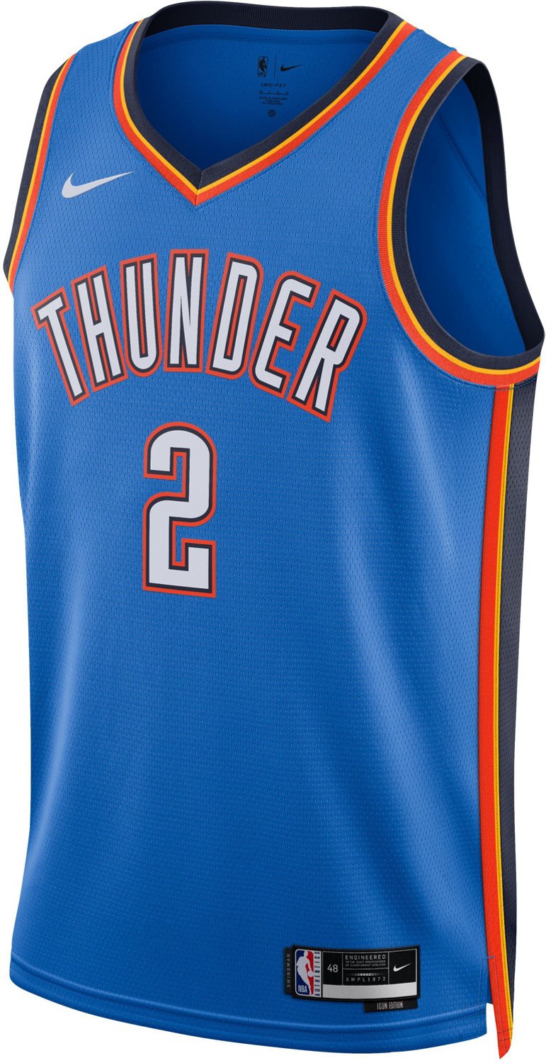 Nike Men's Oklahoma City Thunder Shai Gilgeous-Alexander Swingman Jersey - vstockx