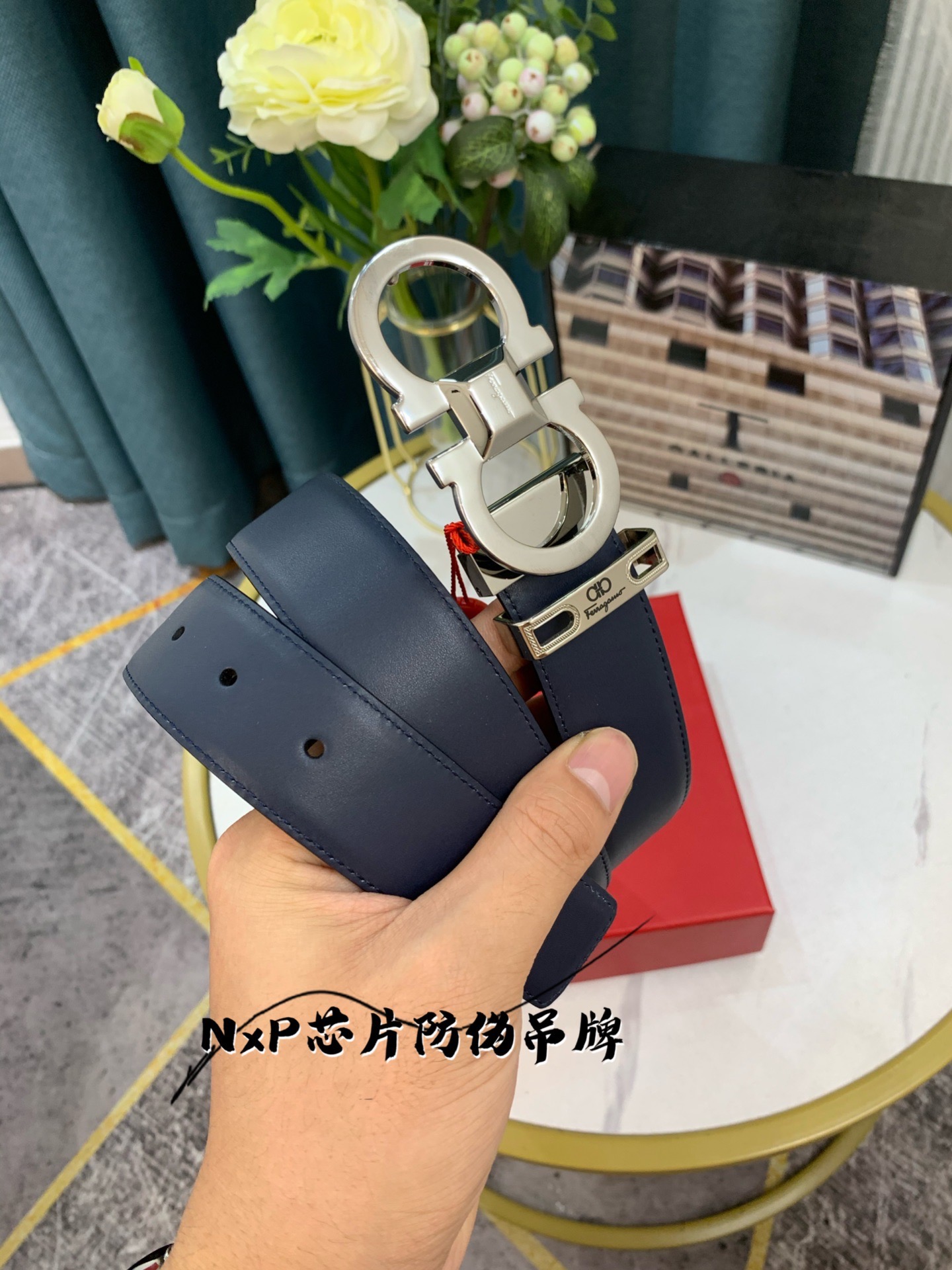 Streetwear Belt Ferragamo 319153 size:3.5cm - vstockx