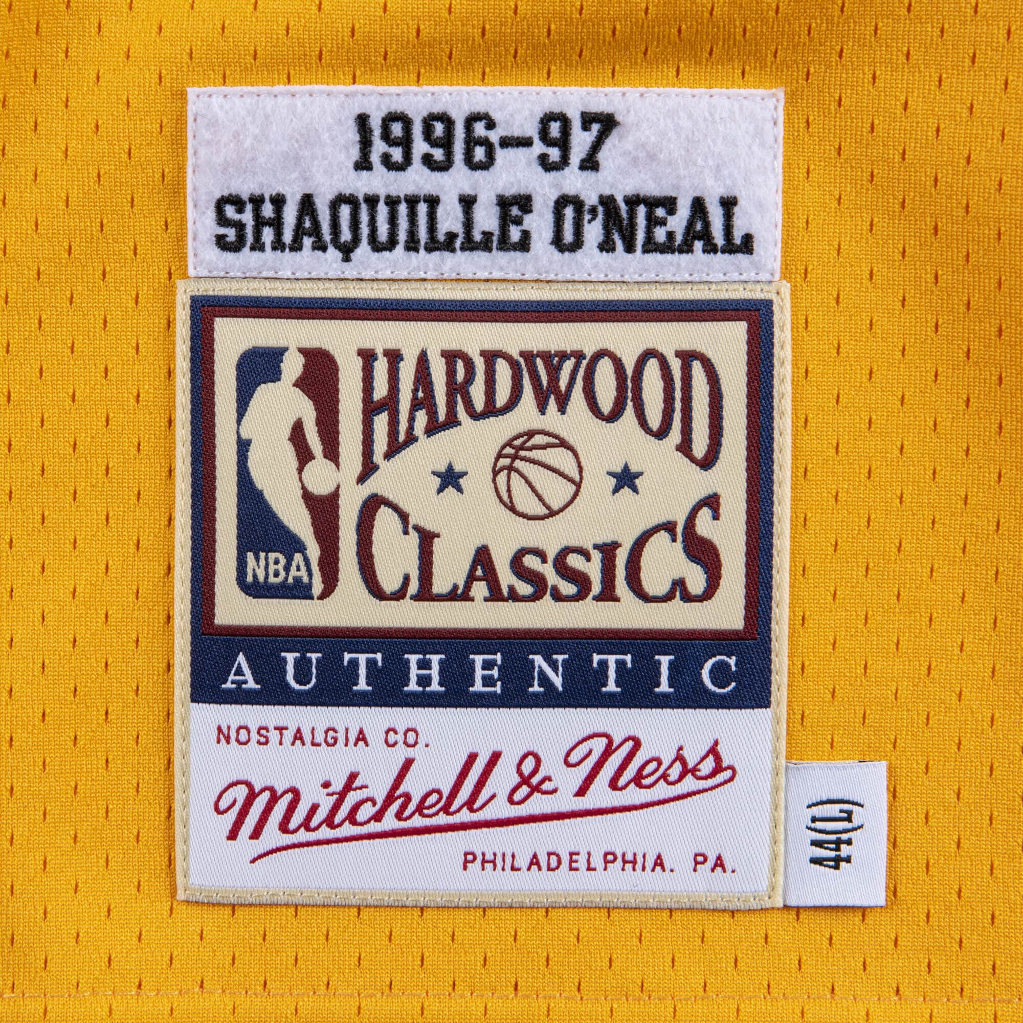 Authentic Shaquille O'Neal Los Angeles Lakers 1996-97 Jersey - vstockx