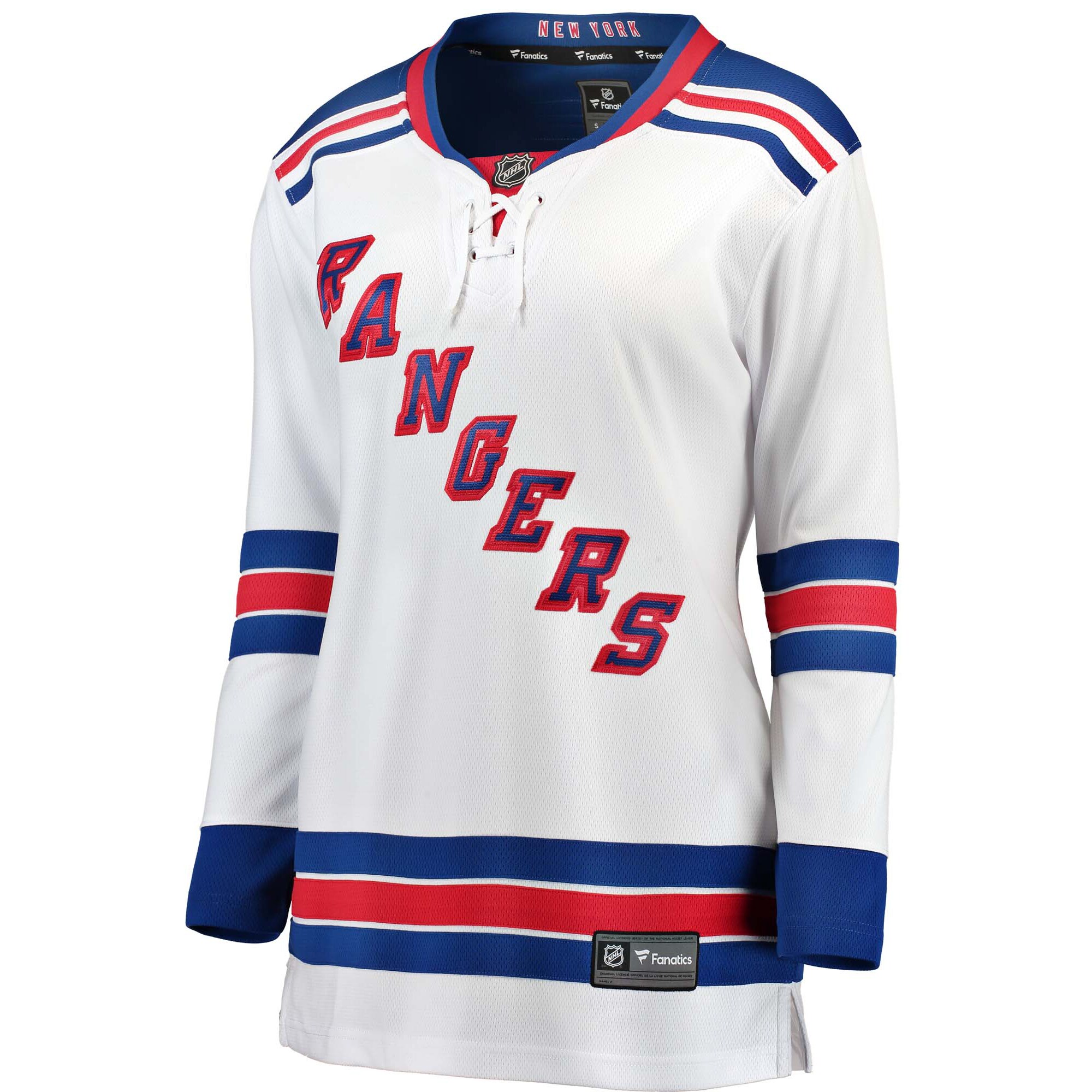New York Rangers Fanatics Branded Women's Away Breakaway Jersey - White - vstockx