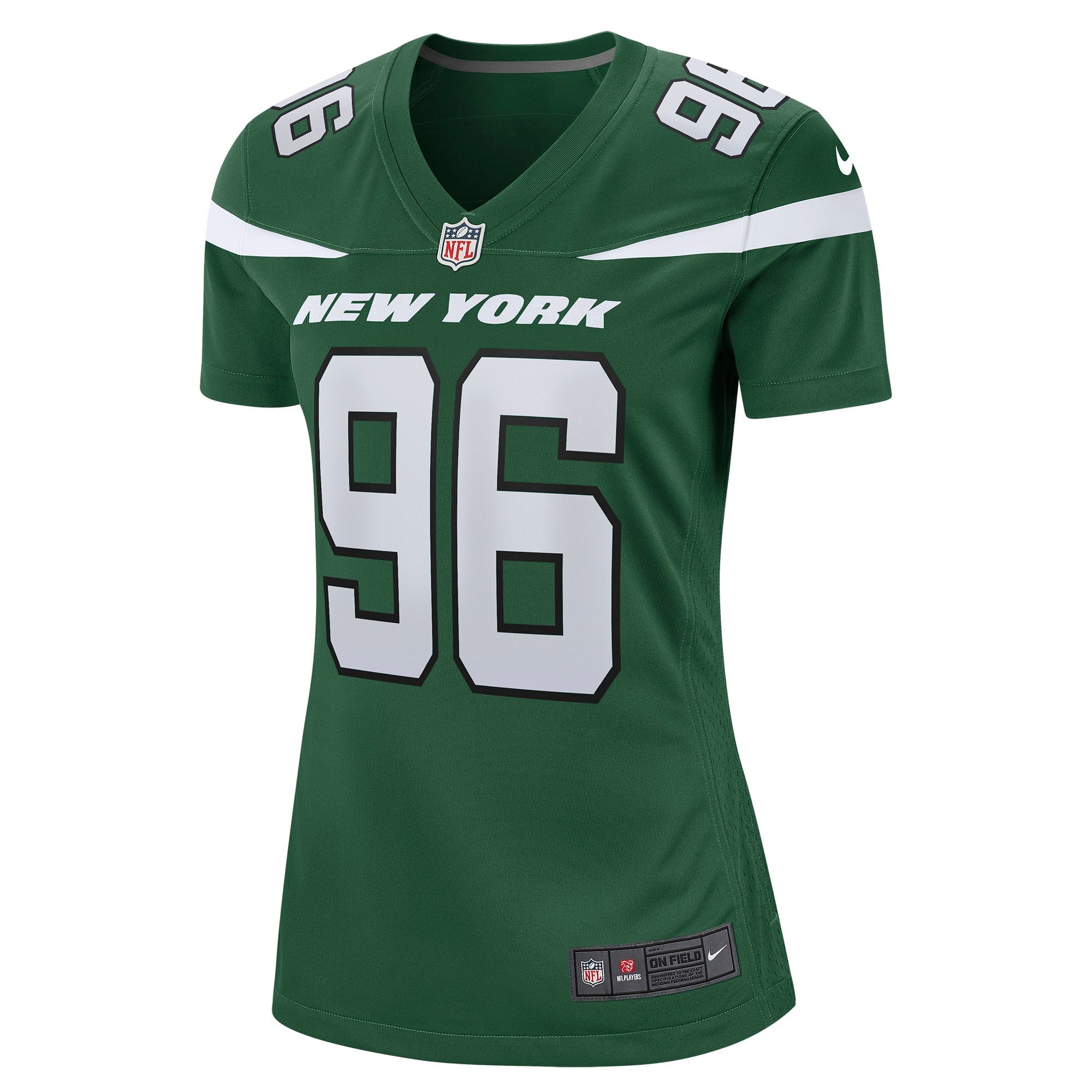 Women's Nike Jonathan Marshall Gotham Green New York Jets Game Jersey - vstockx