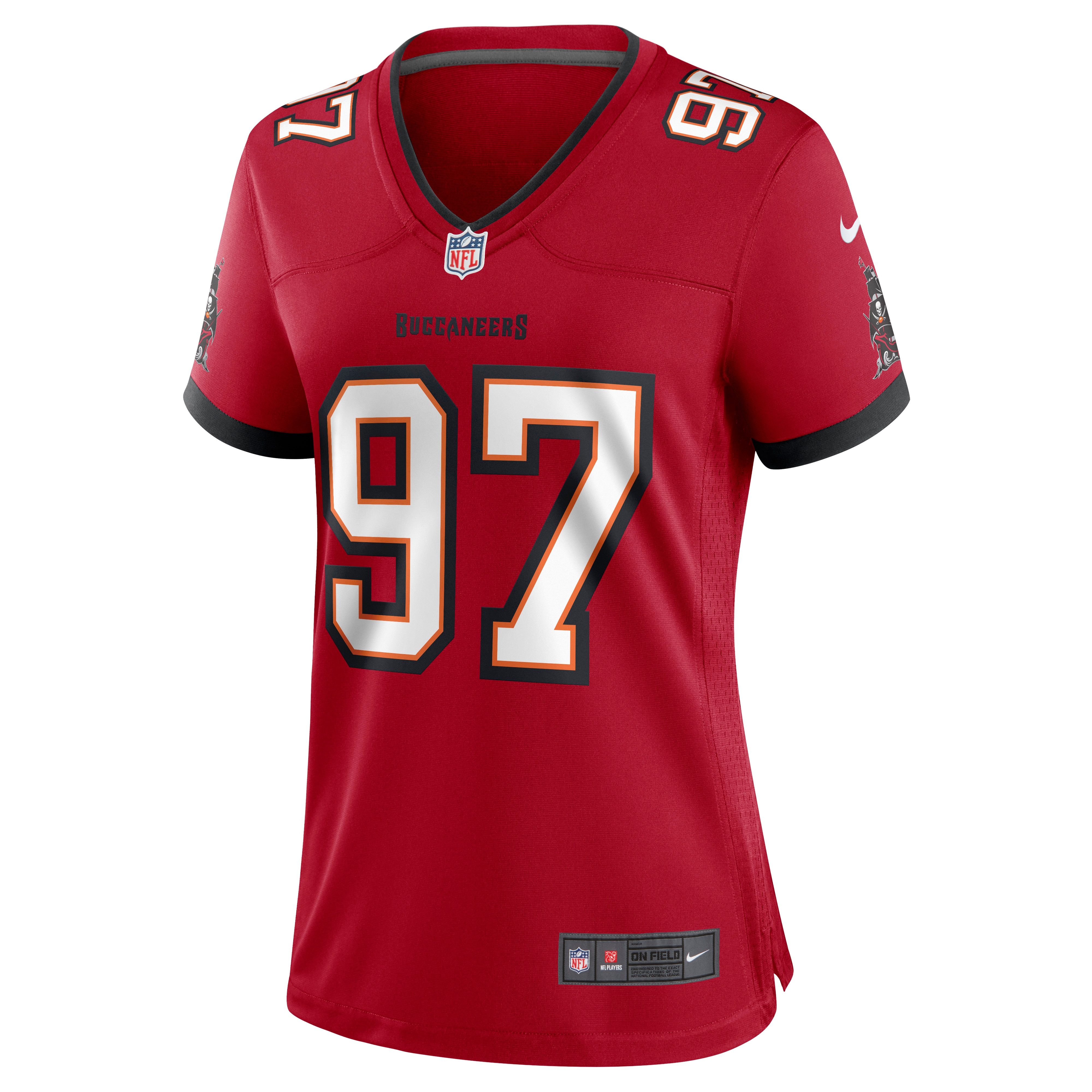 Zach Triner Tampa Bay Buccaneers Nike Women's Game Jersey - Red - vstockx
