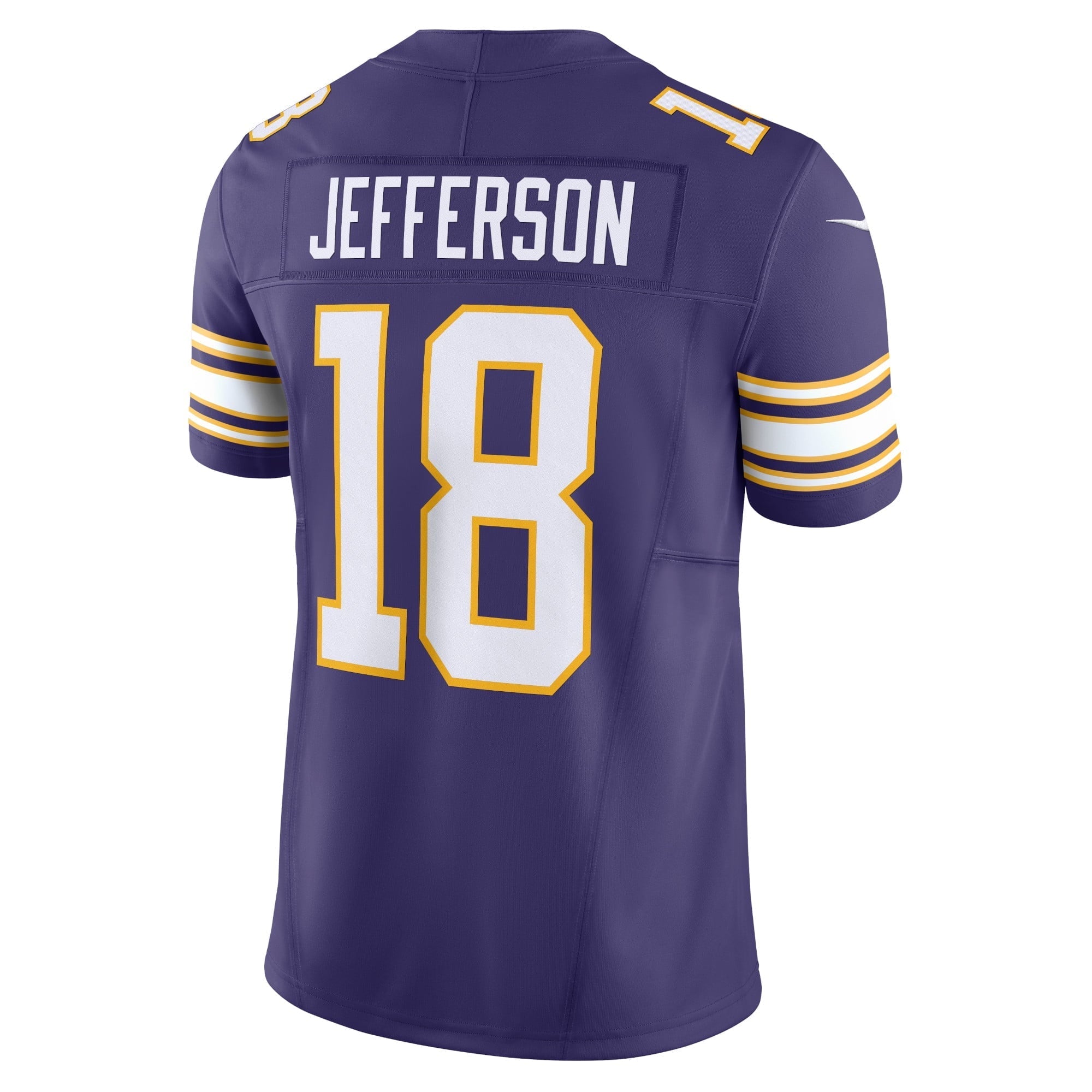 Men's Nike Justin Jefferson Purple Minnesota Vikings Classic Vapor F.U.S.E. Limited Jersey - vstockx