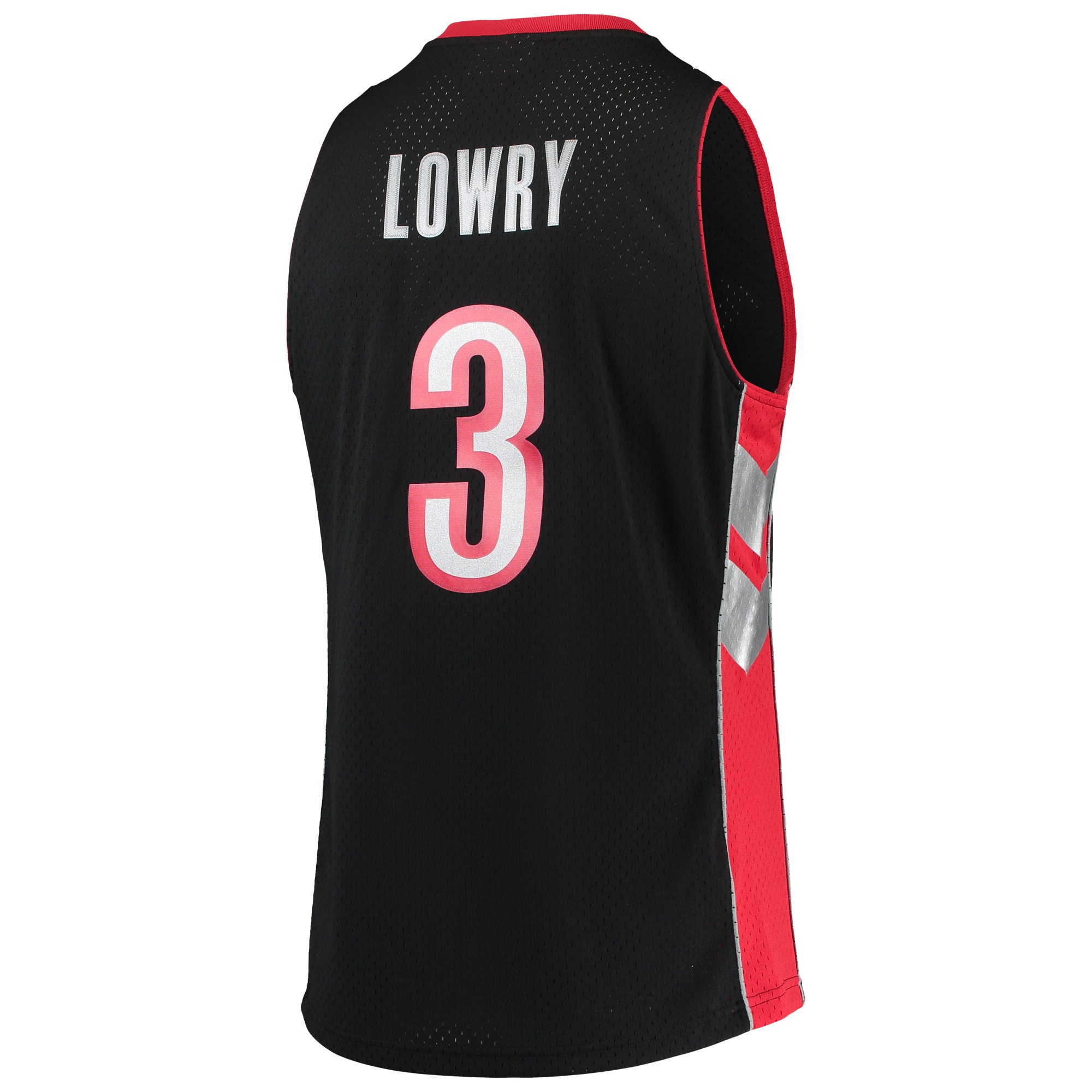 Kyle Lowry Toronto Raptors Mitchell & Ness 2001/02 Hardwood Classics Swingman Jersey - Black - vstockx