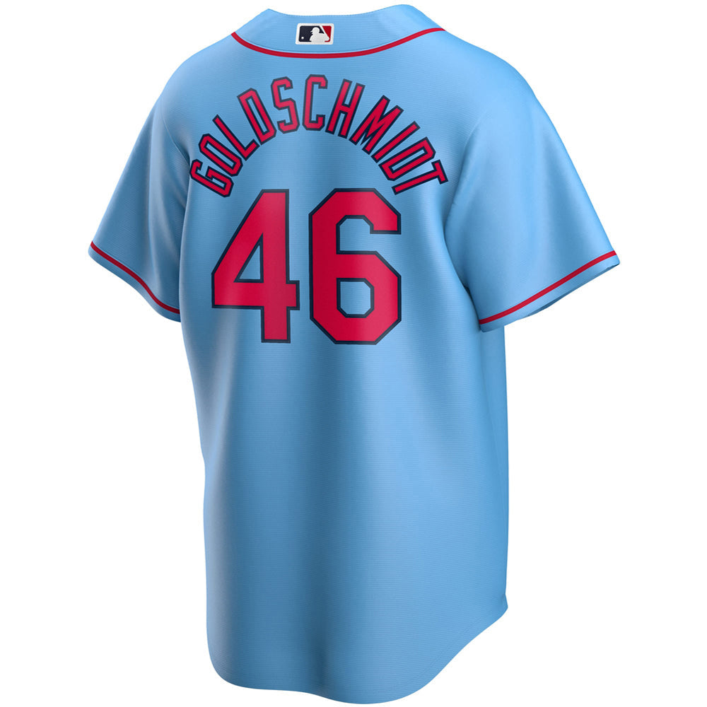 Youth St. Louis Cardinals Paul Goldschmidt Alternate Player Jersey - Light Blue - vstockx