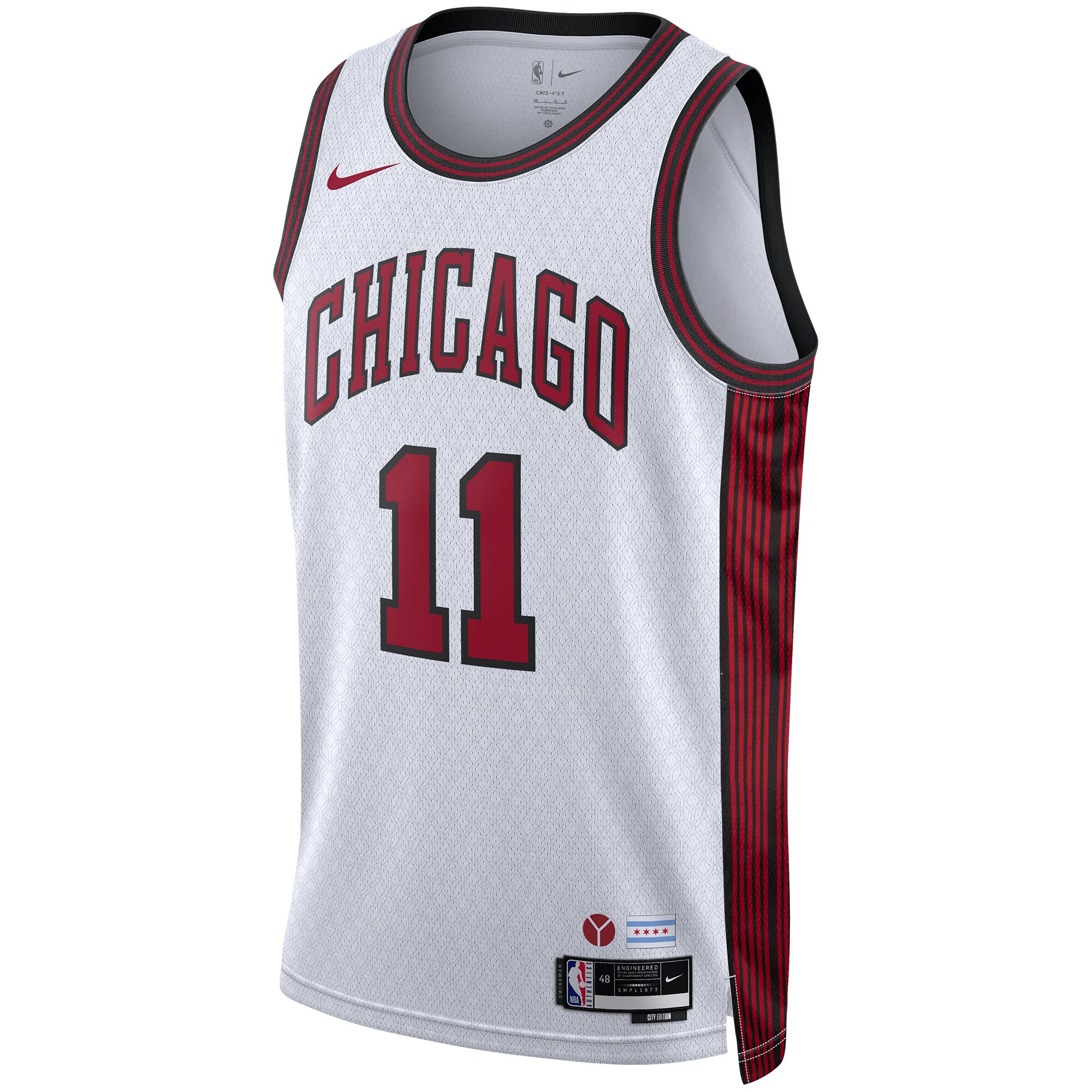DeMar DeRozan Chicago Bulls Nike Unisex 2022/23 Swingman Jersey - City Edition - White - vstockx