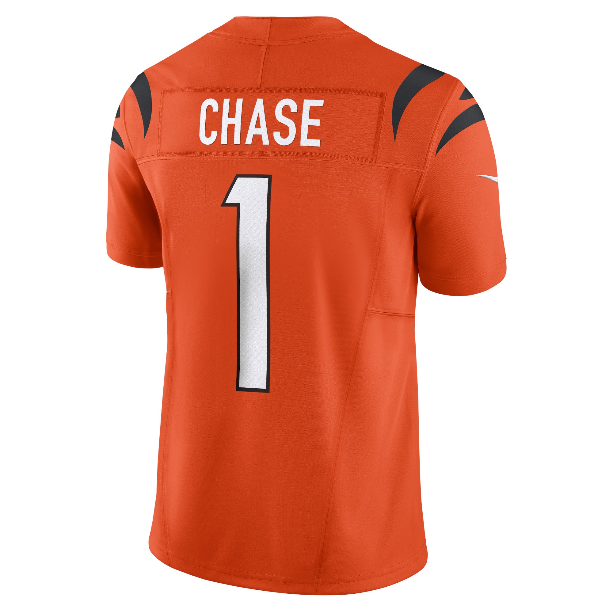 Men's Nike Ja'Marr Chase Orange Cincinnati Bengals Vapor F.U.S.E. Limited Jersey - vstockx