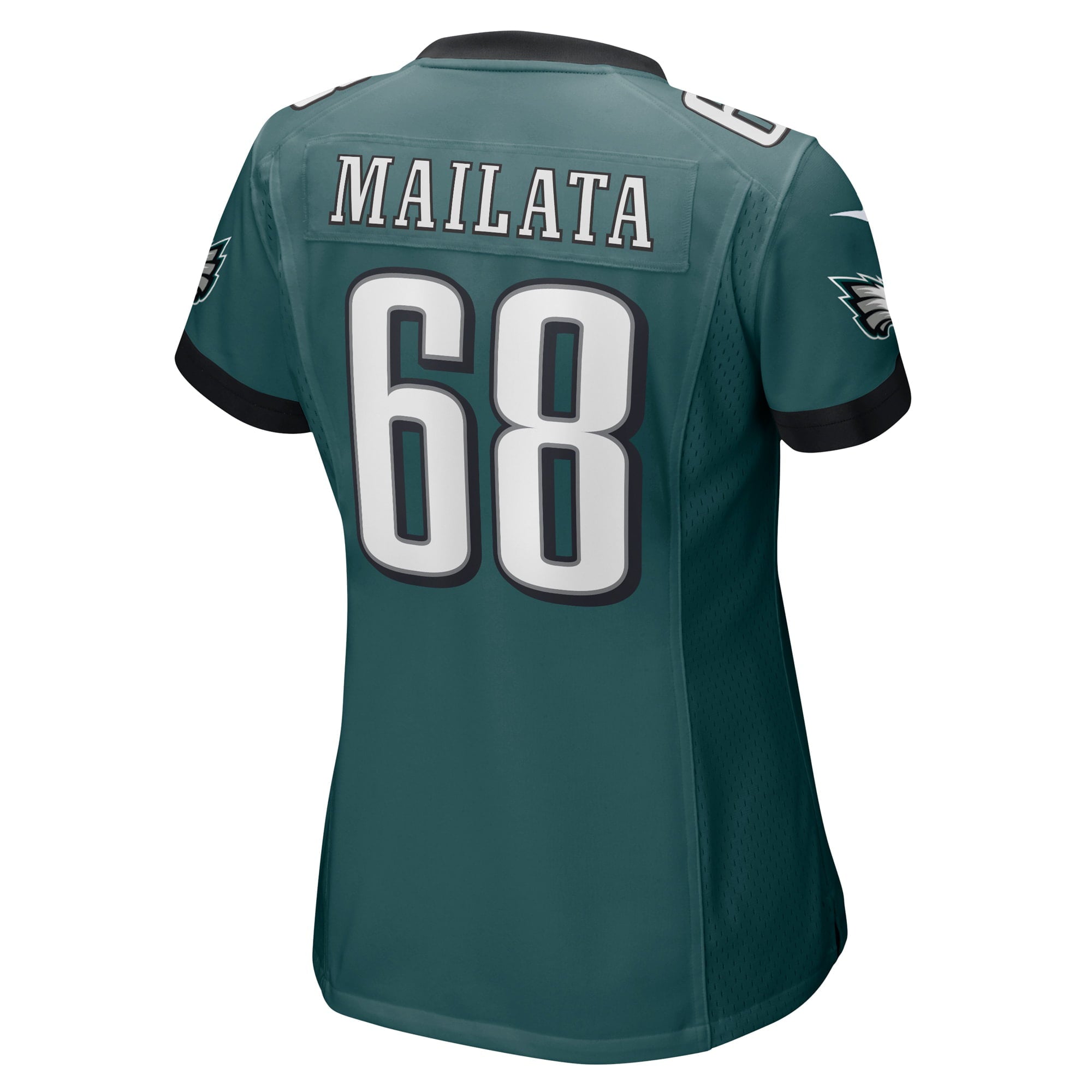 Women's Nike Jordans Mailata Midnight Green Philadelphia Eagles Game Jersey - vstockx