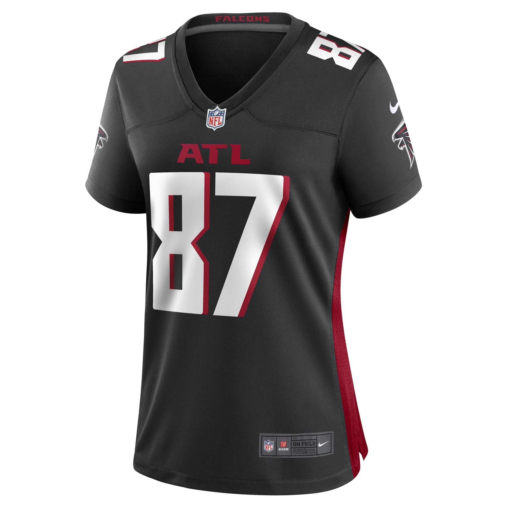 Women's Nike Black John FitzPatrick Atlanta Falcons Game Player Jersey - vstockx