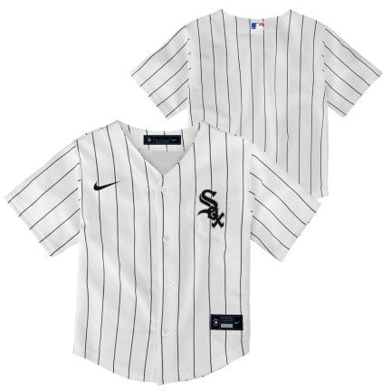 Toddler Chicago White Sox White Home Replica Team Jersey - vstockx