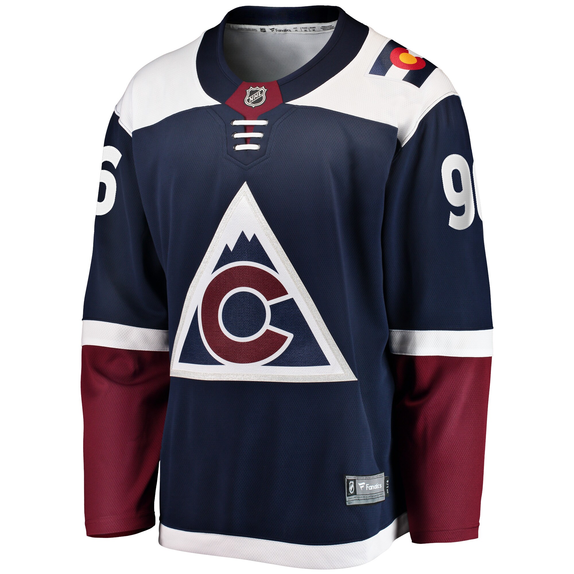 Mikko Rantanen Colorado Avalanche Fanatics Branded Premier Breakaway Player Jersey - Navy - vstockx