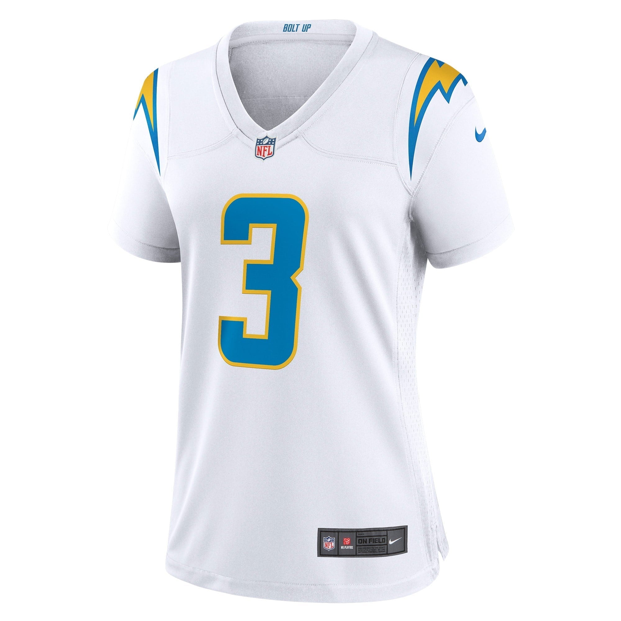 Women's Nike Derwin James Jr. White Los Angeles Chargers Game Jersey - vstockx