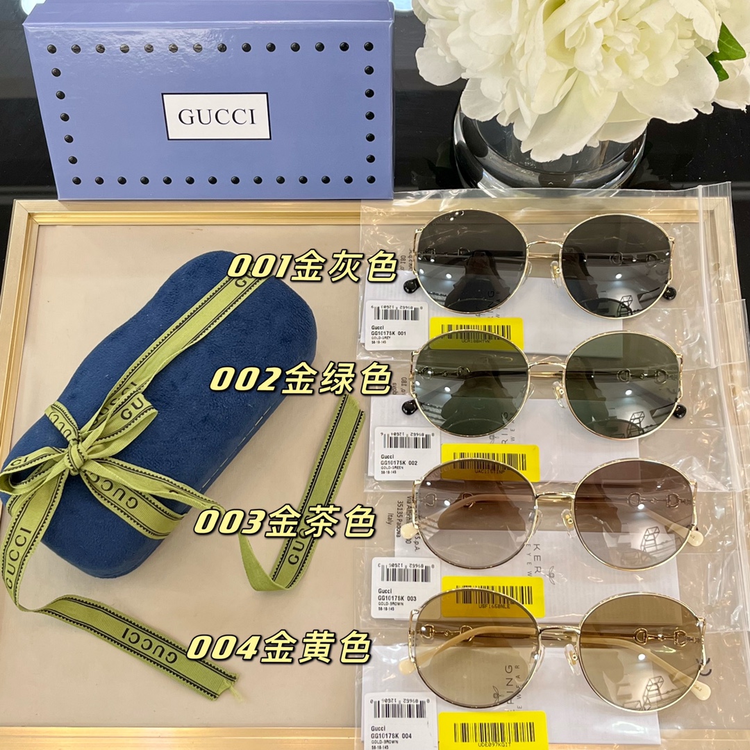 Sunglasses Gucci GG1017SK size:58��18-145 - vstockx