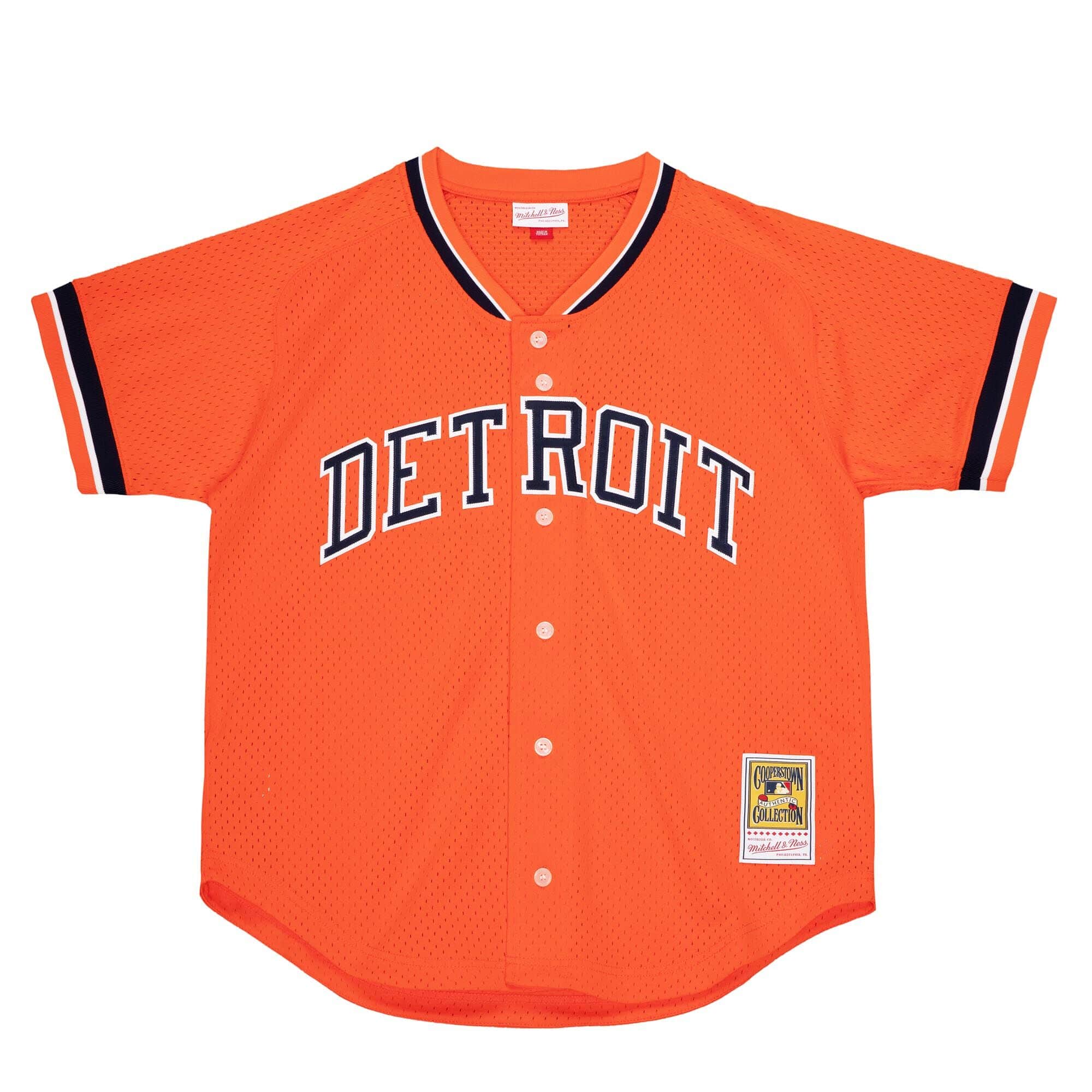 Authentic Kirk Gibson Detroit Tigers 1993 Button Front Jersey - vstockx