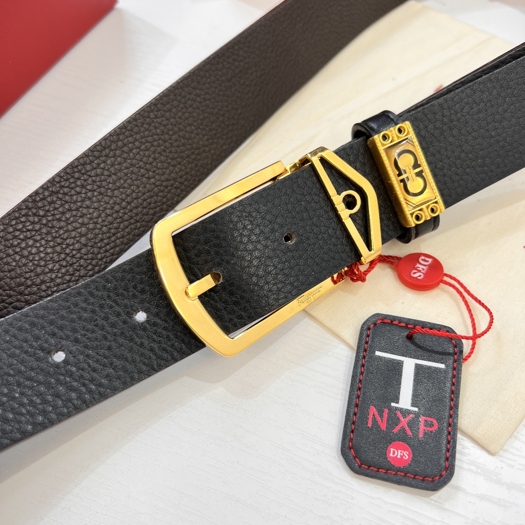 Streetwear Belt Ferragamo 320035 size:3.5cm - vstockx