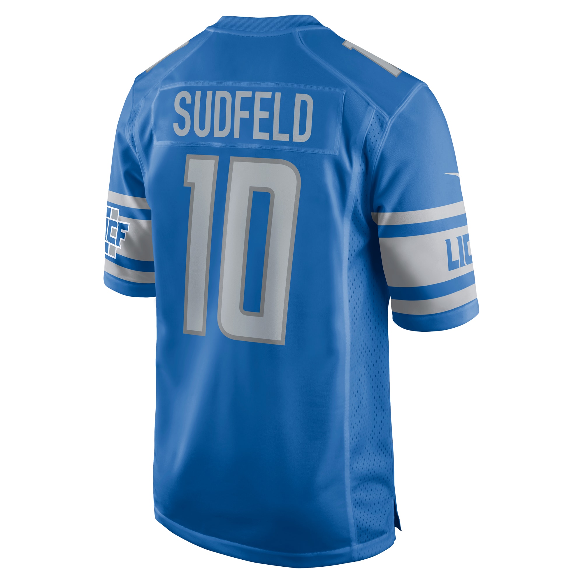 Nate Sudfeld Detroit Lions Nike Home Game Player Jersey - Blue - vstockx