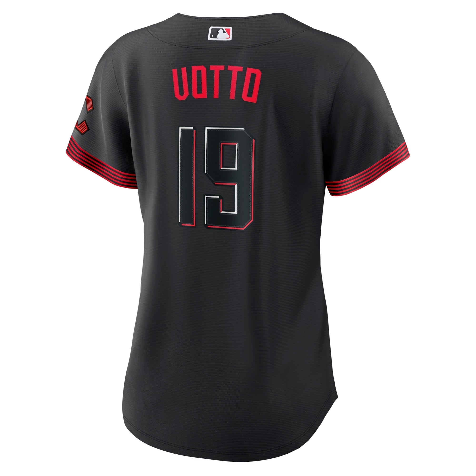 Women's Nike Joey Votto Black Cincinnati Reds 2023 City Connect Replica Player Jersey - vstockx