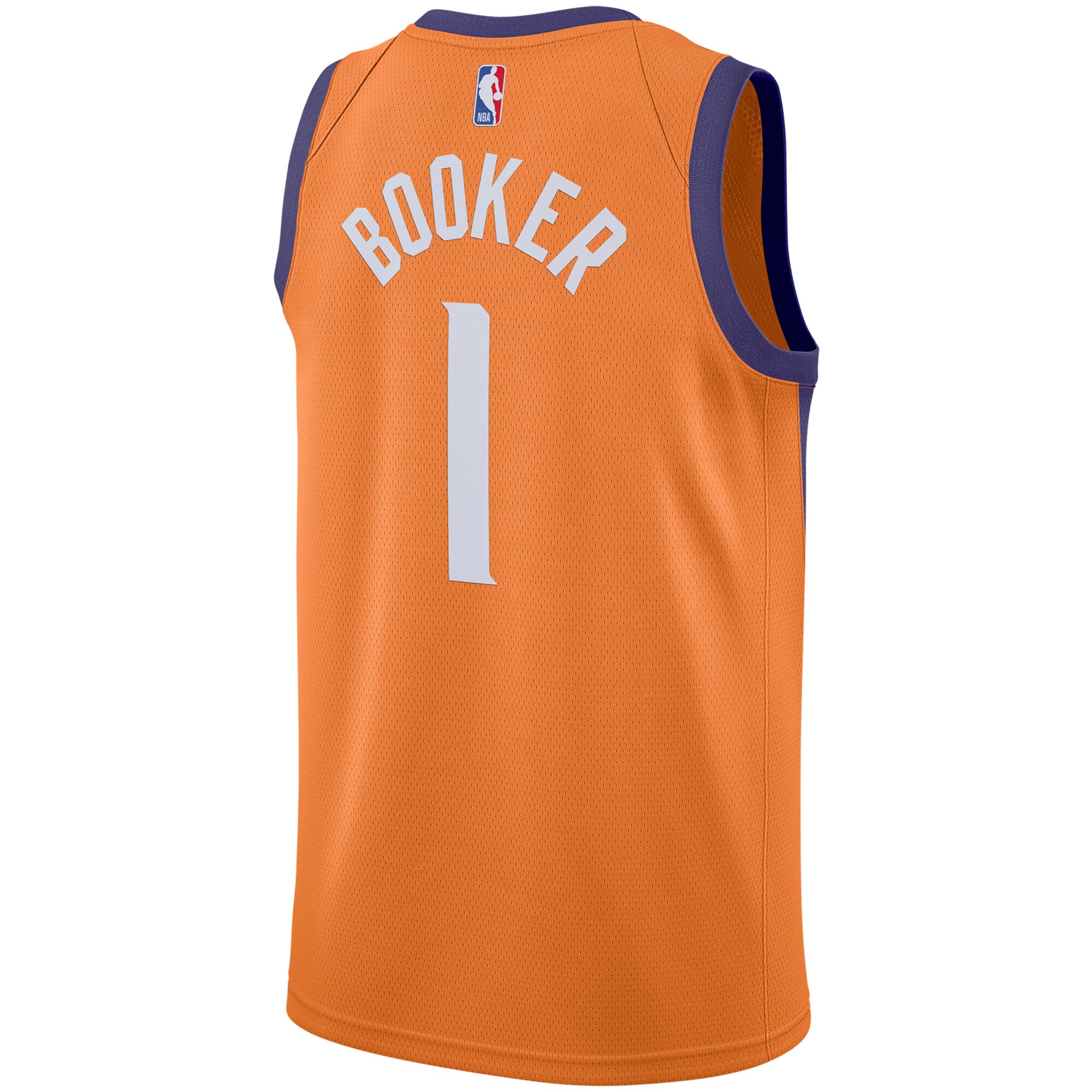 Devin Booker Phoenix Suns Jordans Brand 2020/21 Swingman Jersey - Statement Edition - Orange - vstockx