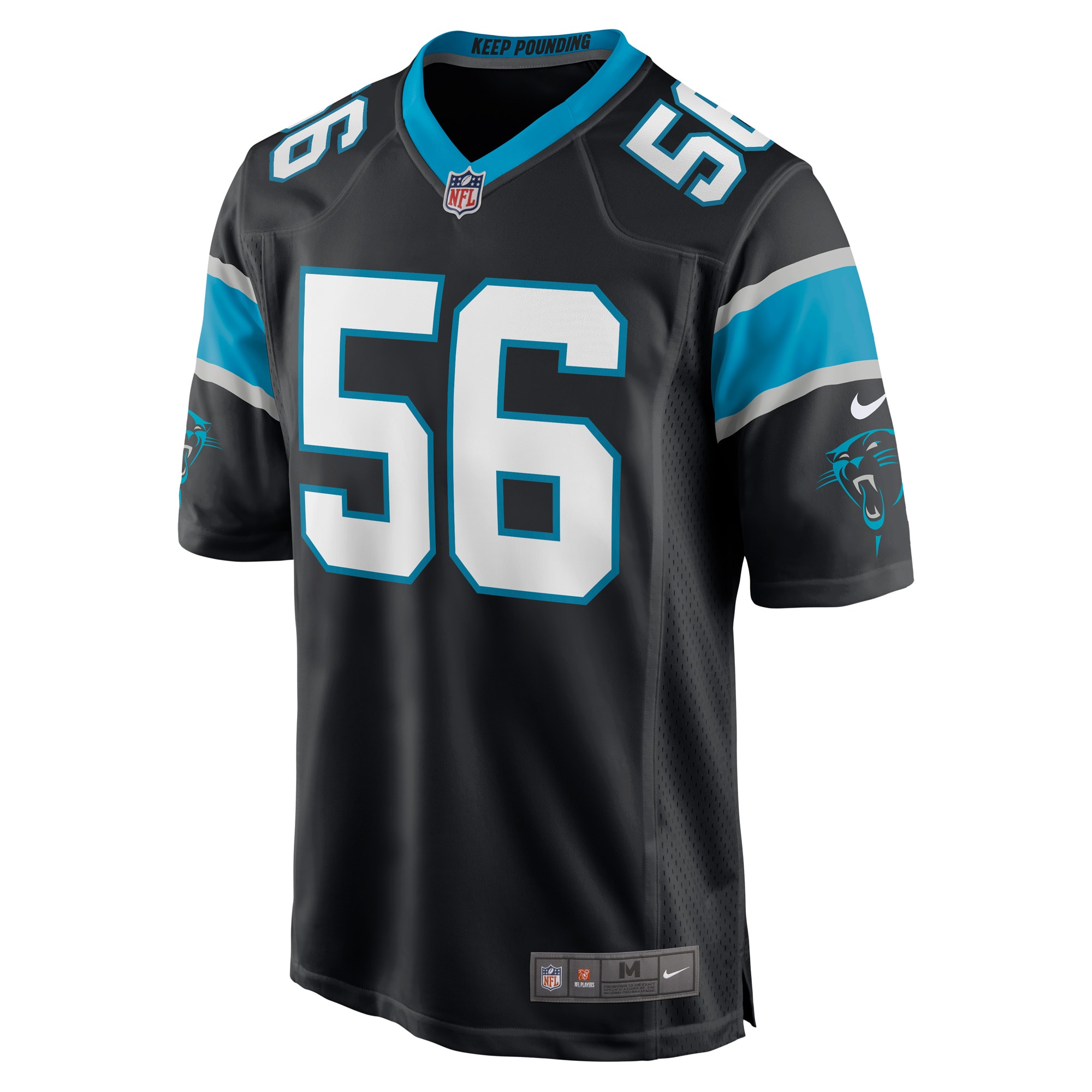Bradley Bozeman Carolina Panthers Nike Game Player Jersey - Black - vstockx