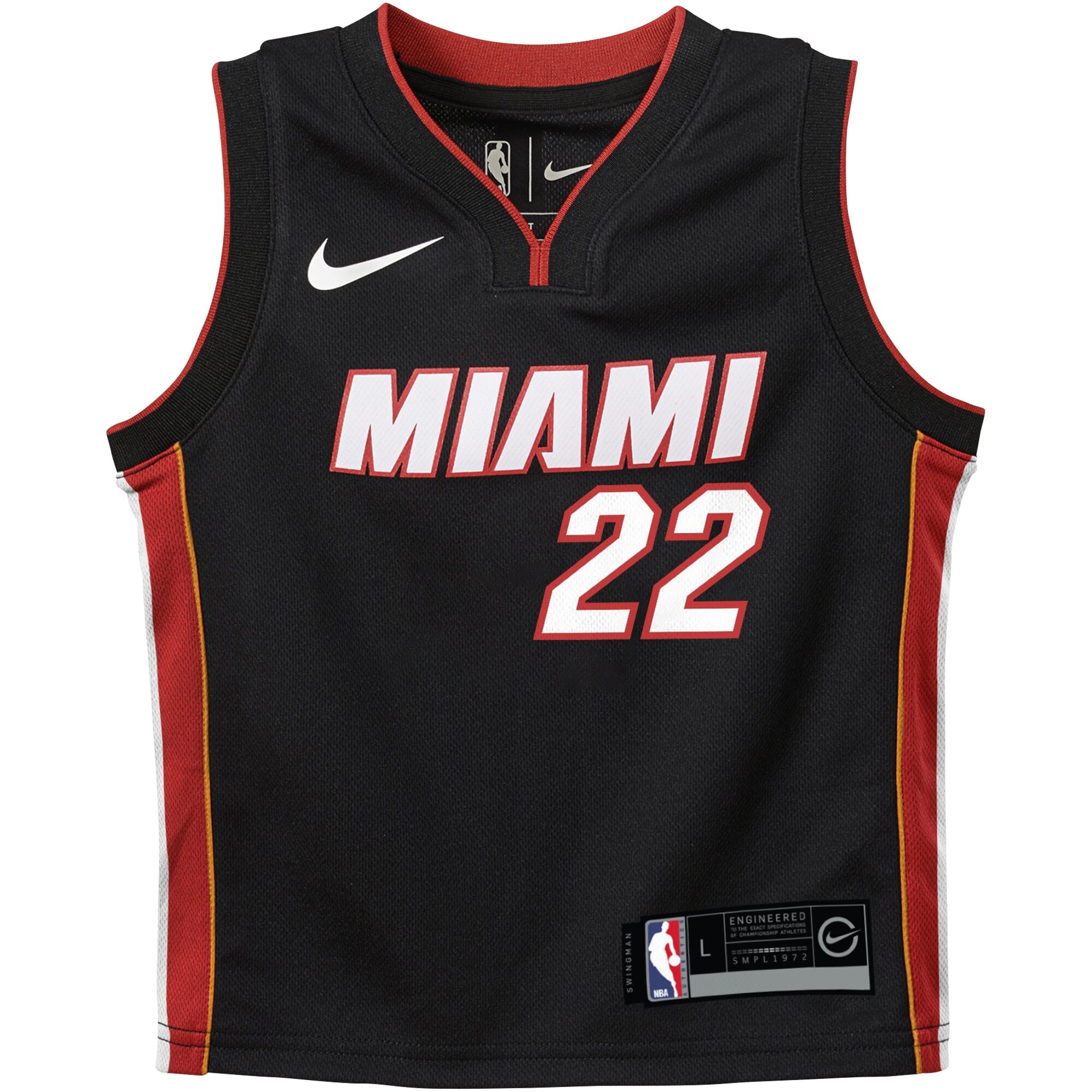 Jimmy Butler Miami Heat Nike Preschool Swingman Player Jersey - Icon Edition - Black - vstockx