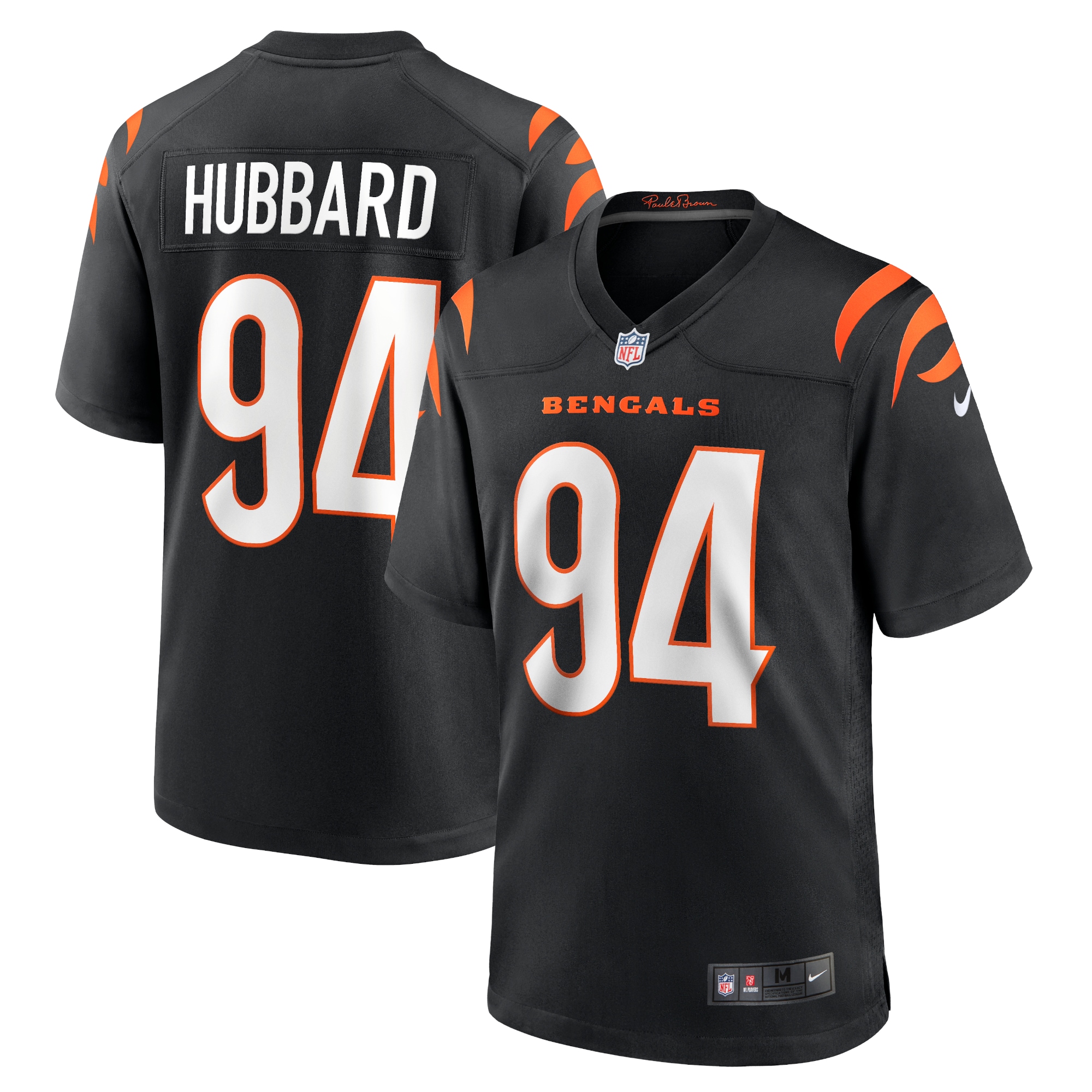 Sam Hubbard Cincinnati Bengals Nike Player Game Jersey - Black - vstockx