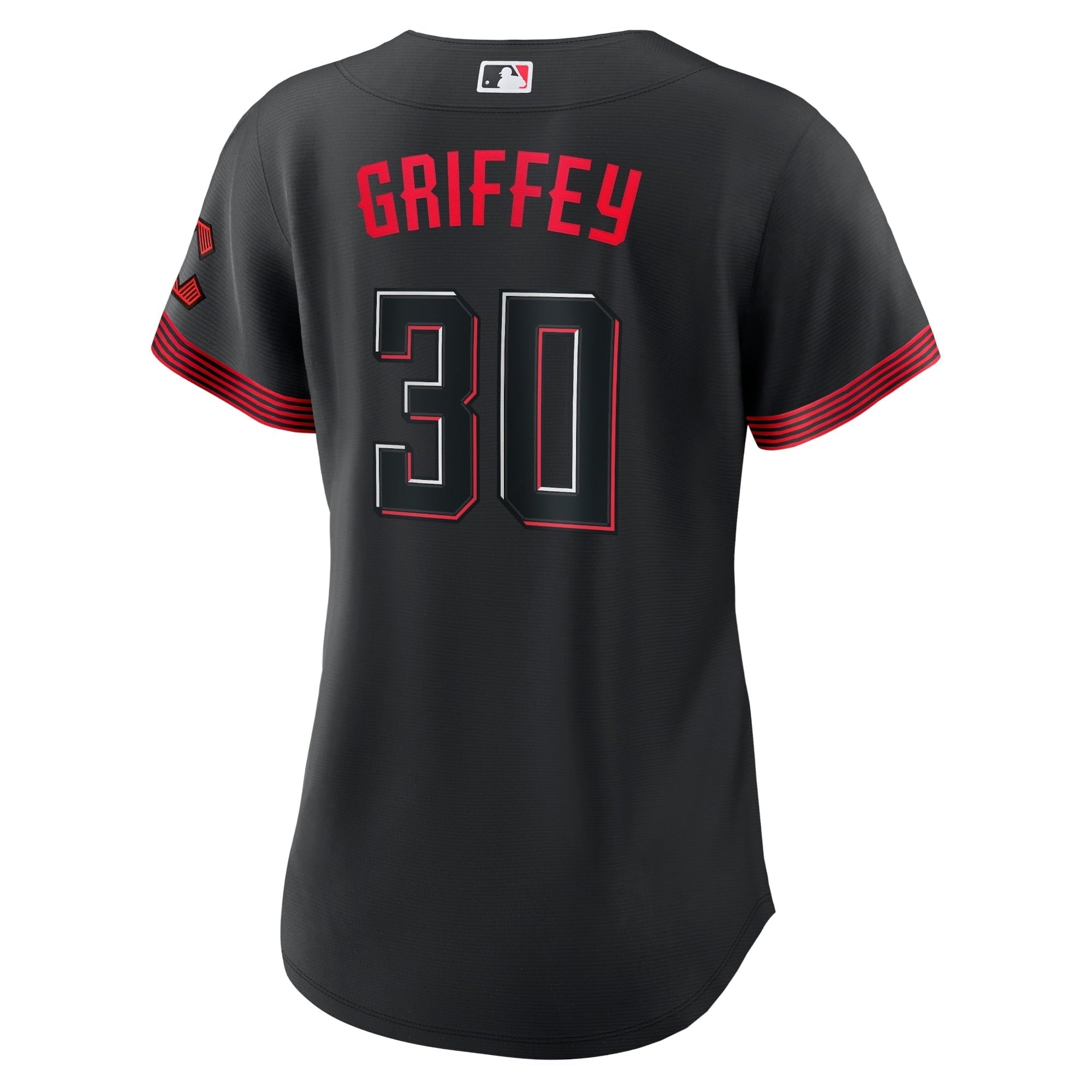 Women's Nike Ken Griffey Jr. Black Cincinnati Reds 2023 City Connect Replica Player Jersey - vstockx