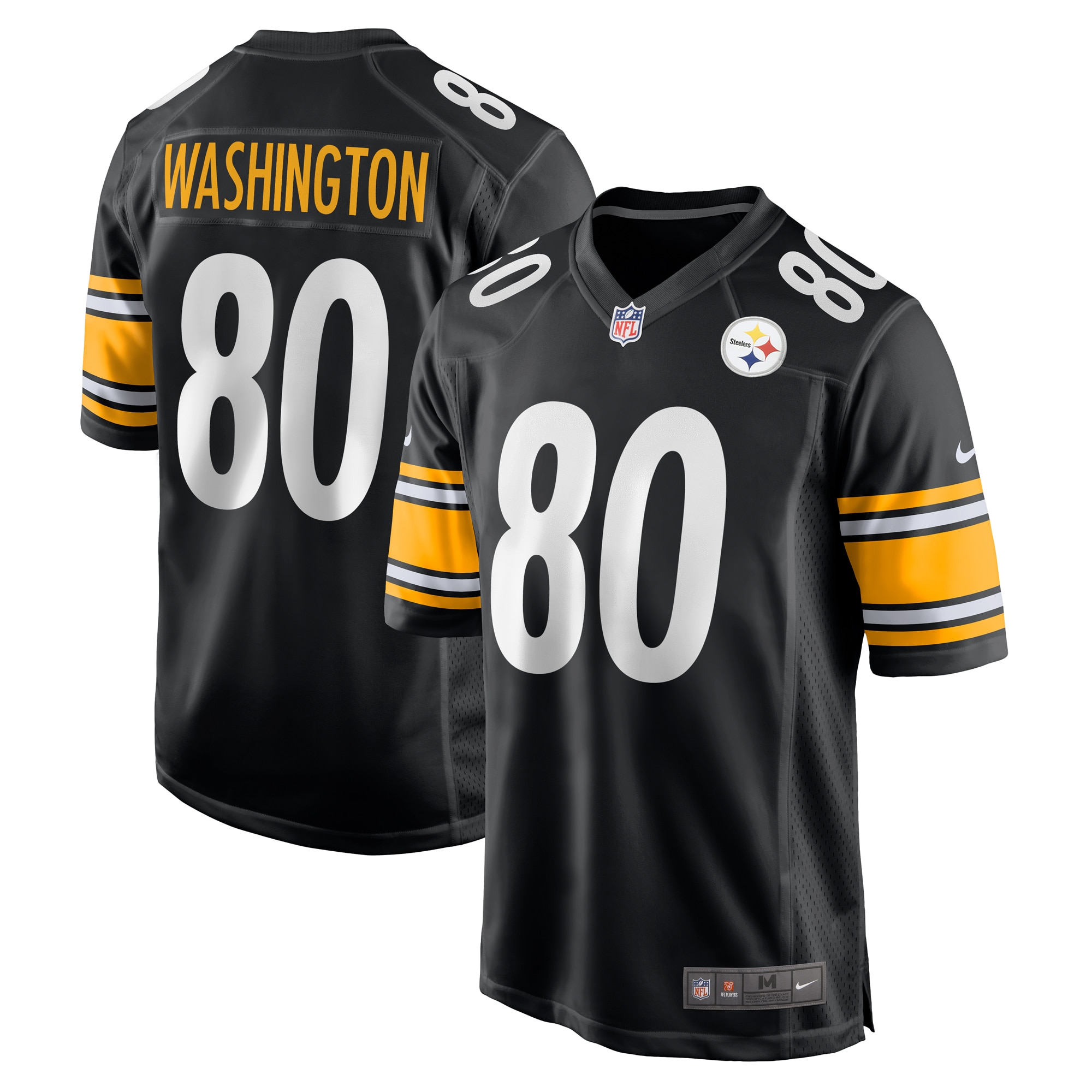 Darnell Washington Pittsburgh Steelers Nike 2023 NFL Draft Pick Game Jersey - Black - vstockx