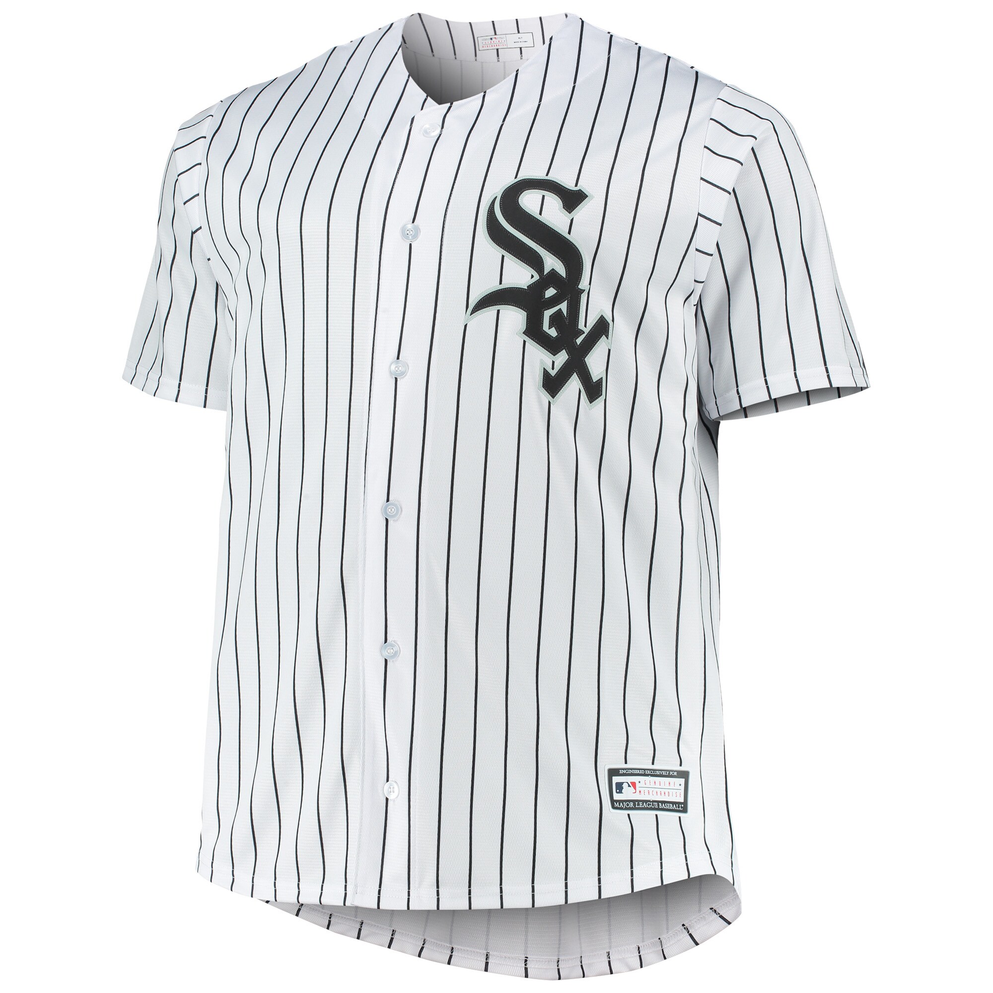 Eloy Jimenez Chicago White Sox Big & Tall Replica Player Jersey - White - vstockx