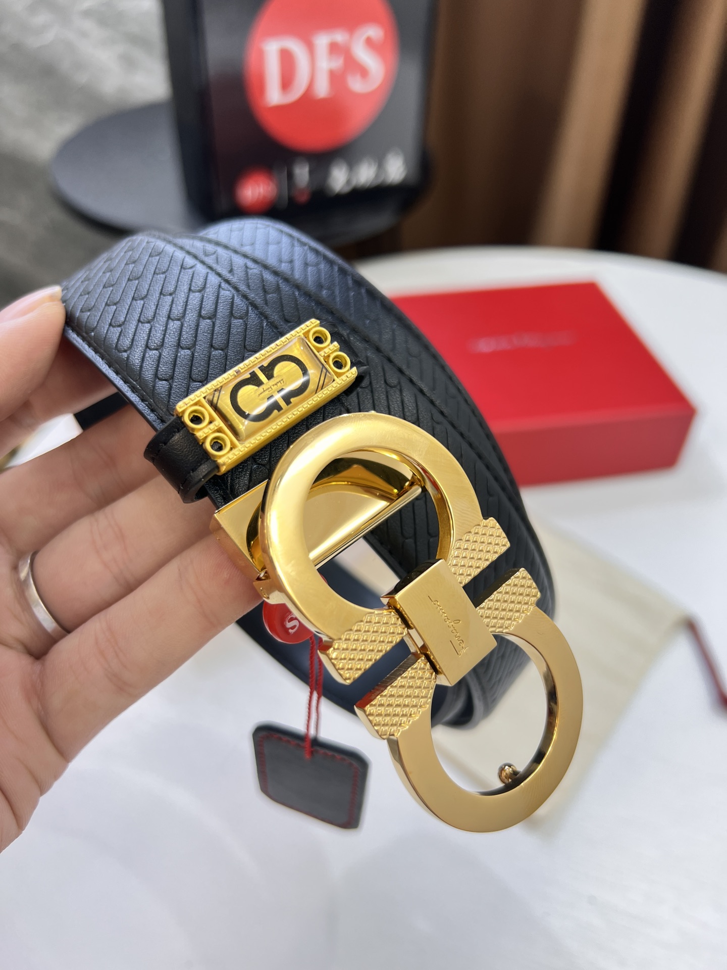 Streetwear Belt Ferragamo 319796 size:3.5cm - vstockx