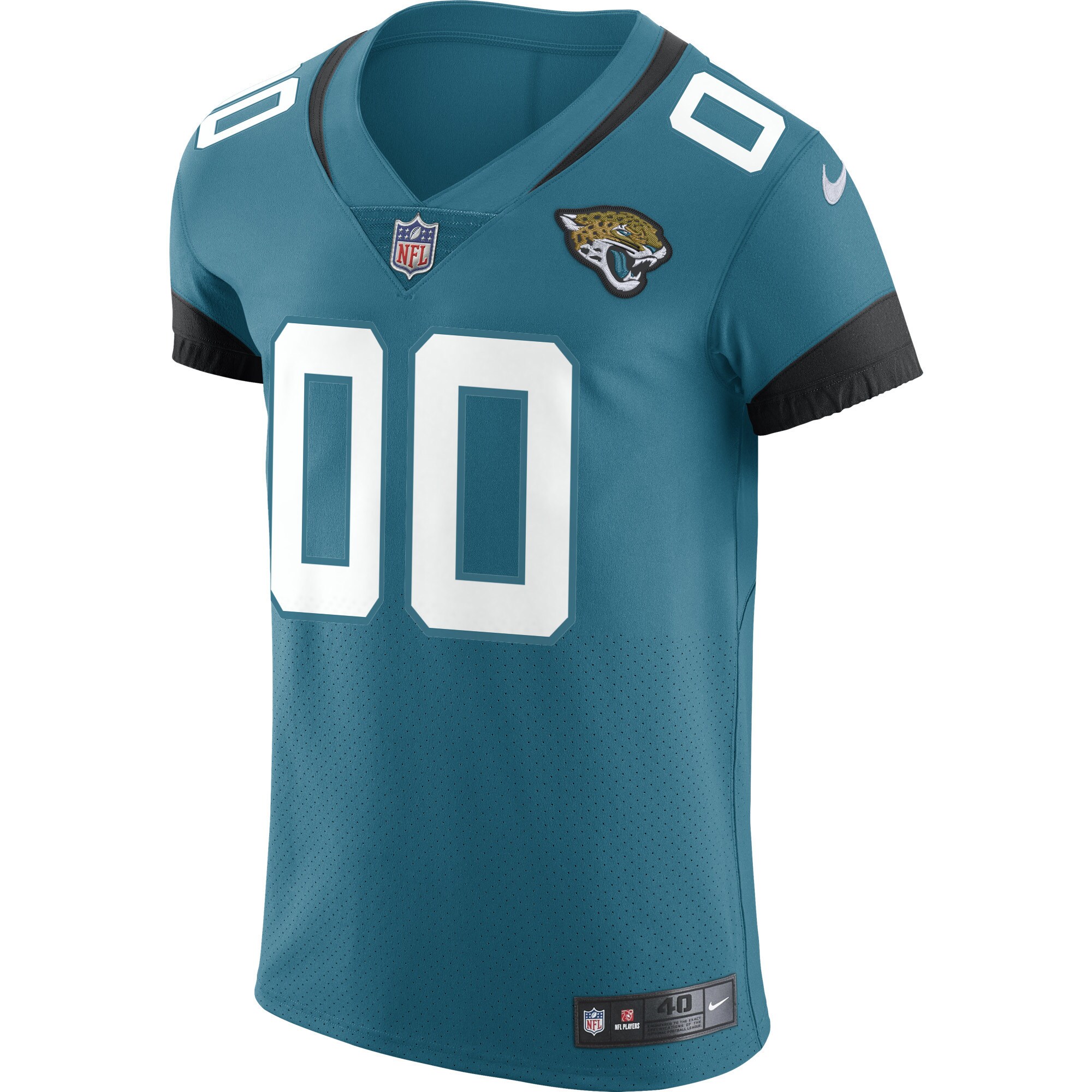 Jacksonville Jaguars Nike Vapor Untouchable Elite Custom Jersey - Teal - vstockx