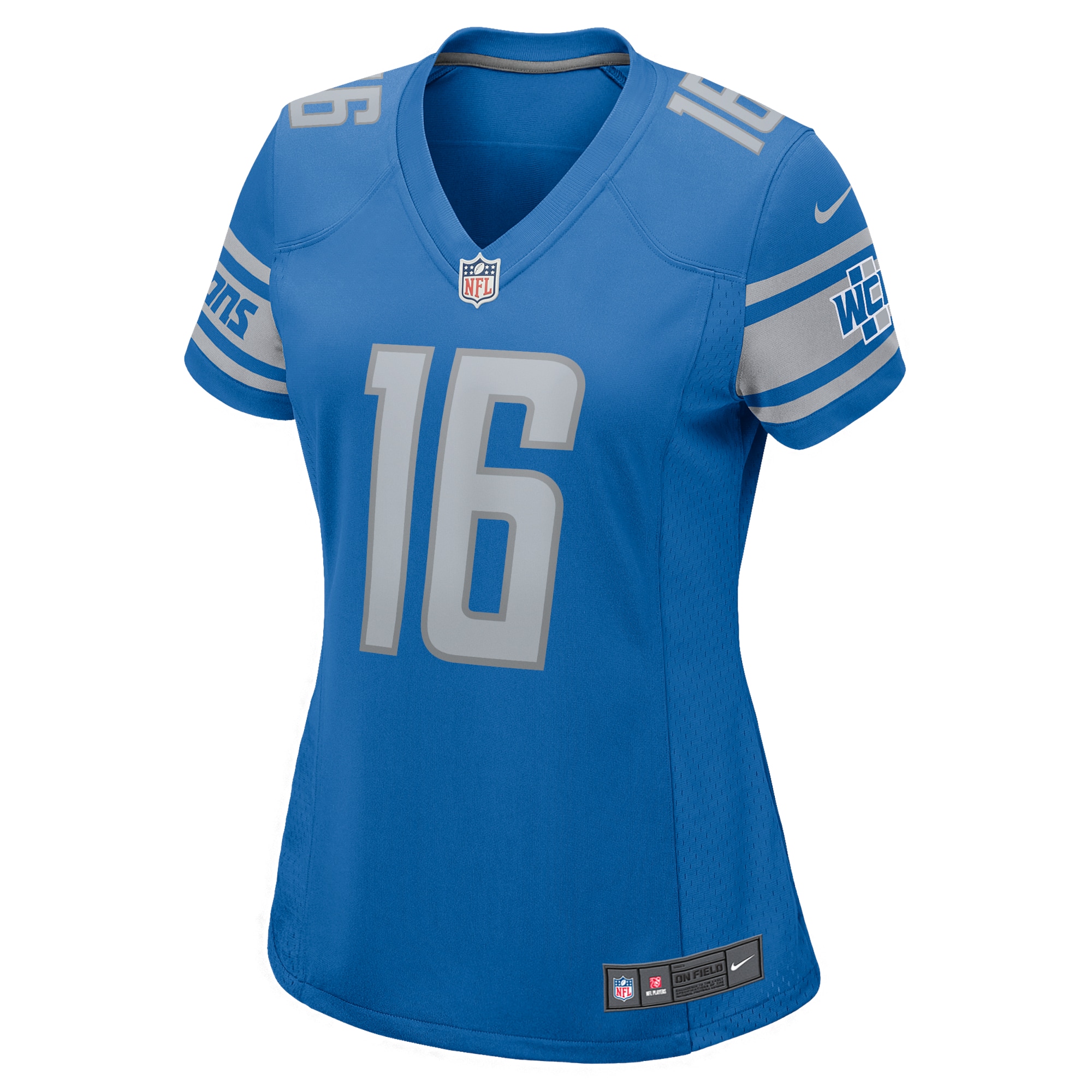 Jared Goff Detroit Lions Nike Women's Game Jersey - Blue - vstockx