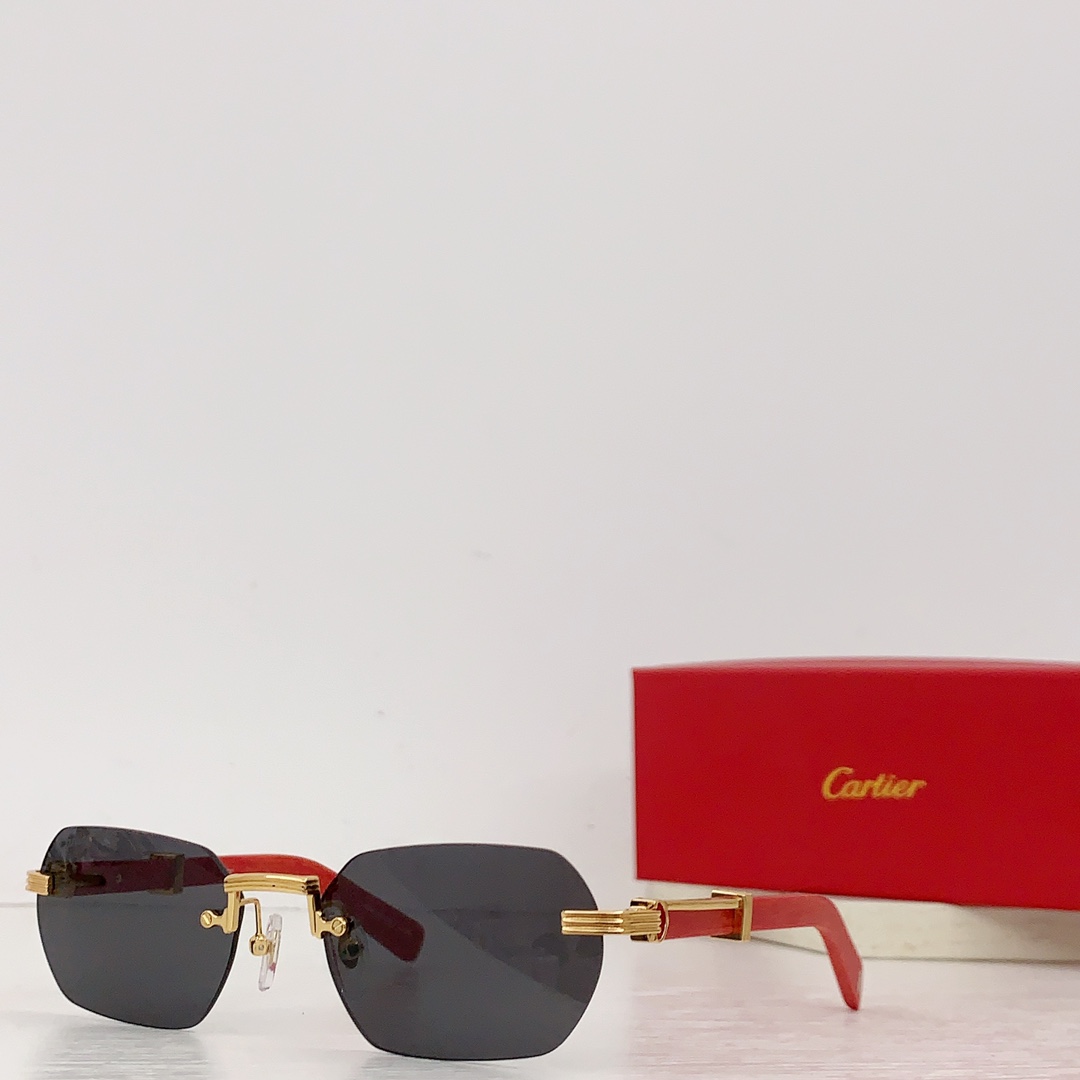 Sunglasses Cartier CT0362S size��55-21-145 - vstockx