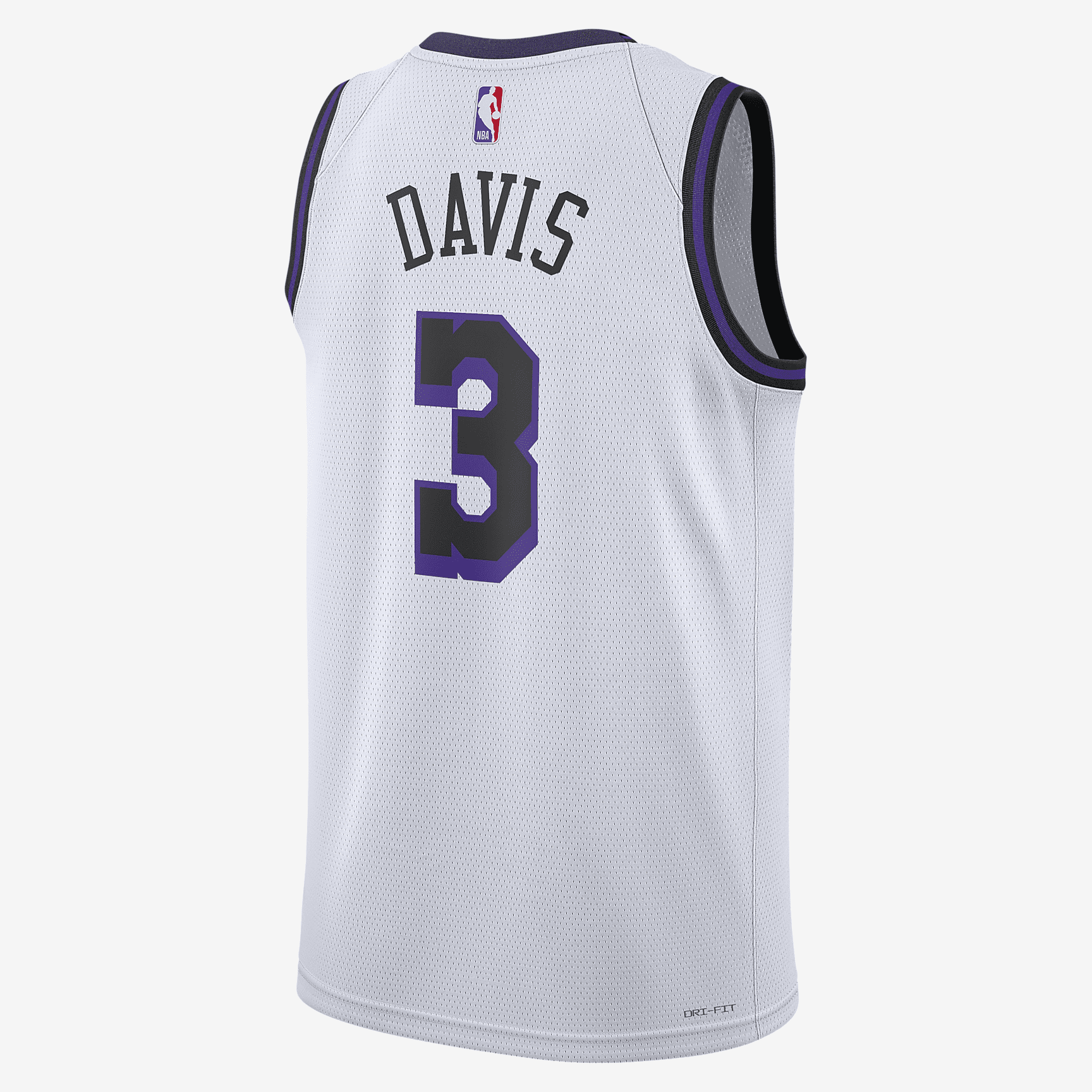 Anthony Davis Los Angeles Lakers City Edition Nike Dri-FIT NBA Swingman Jersey - White - vstockx