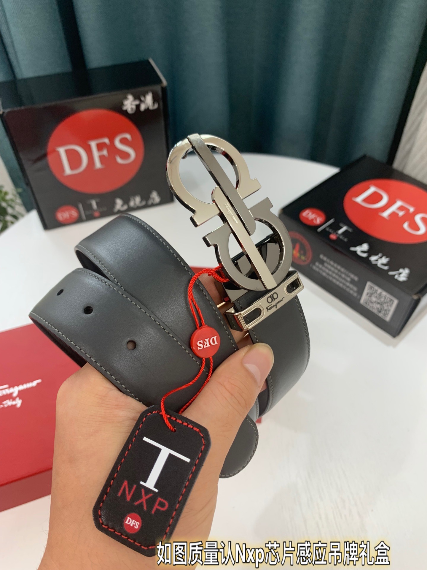 Streetwear Belt Ferragamo 319295 size:3.5cm - vstockx