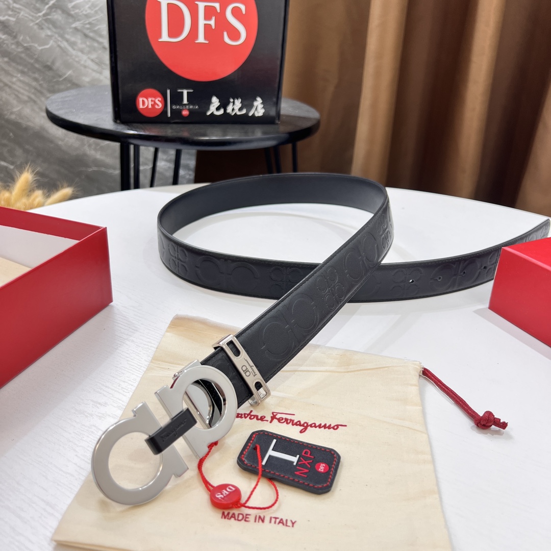 Streetwear Belt Ferragamo 319804 size:3.5cm - vstockx