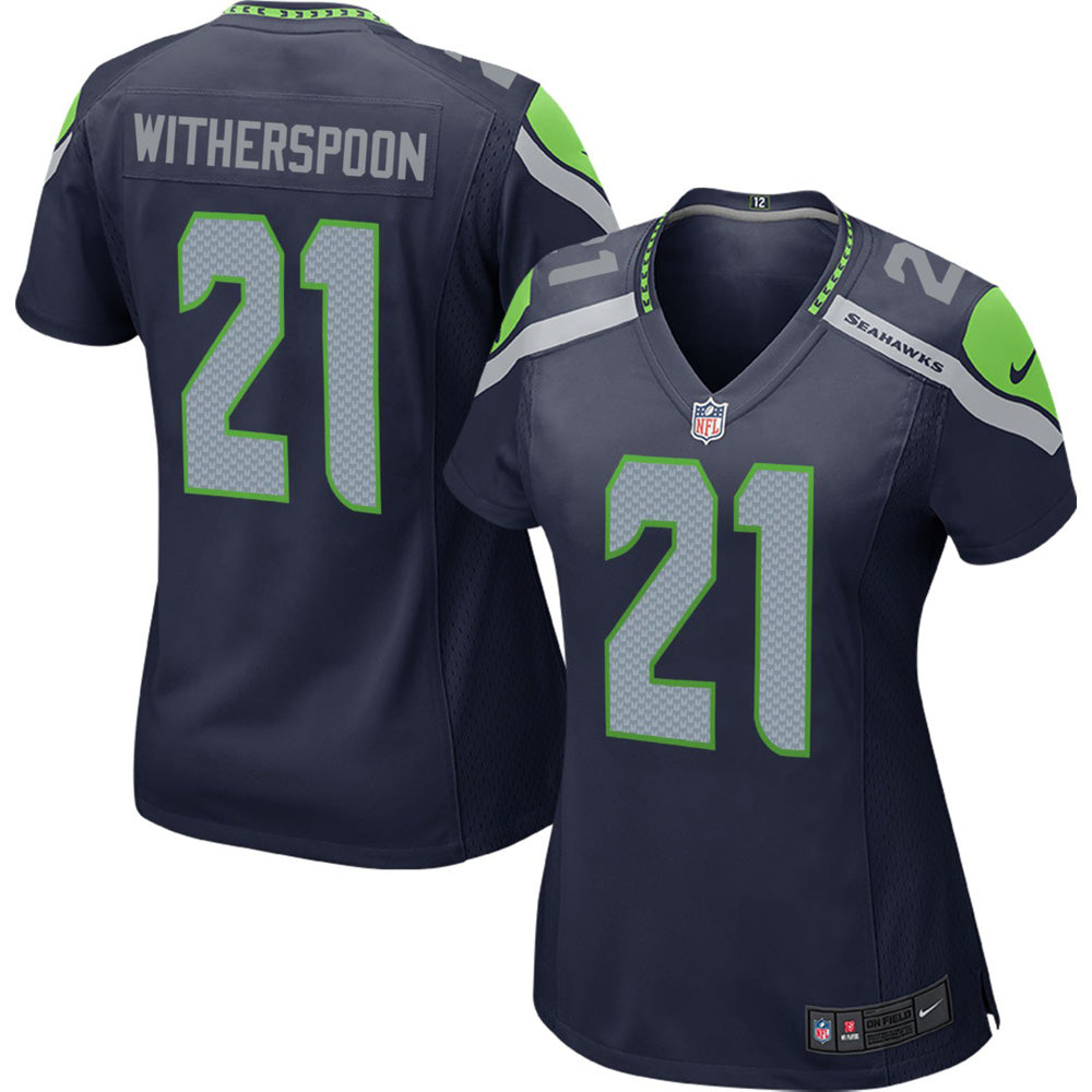 Women's Seattle Seahawks Devon Witherspoon Game Jersey - Navy - vstockx