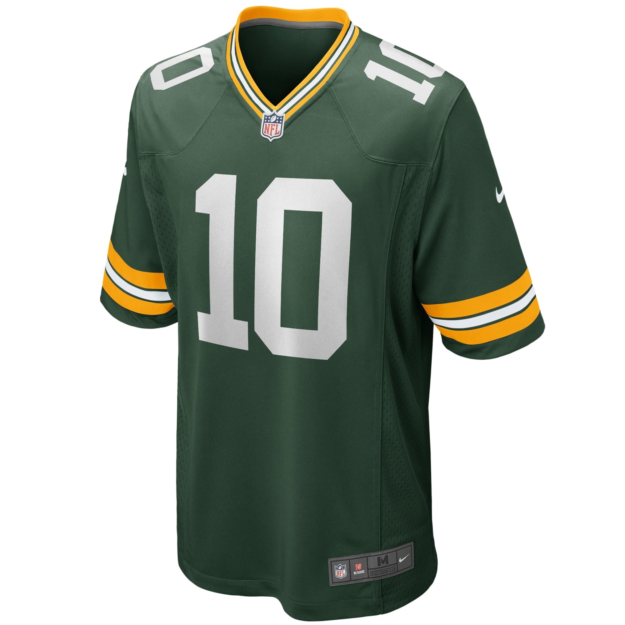 Men's Nike Jordans Love Green Green Bay Packers Player Game Jersey - vstockx